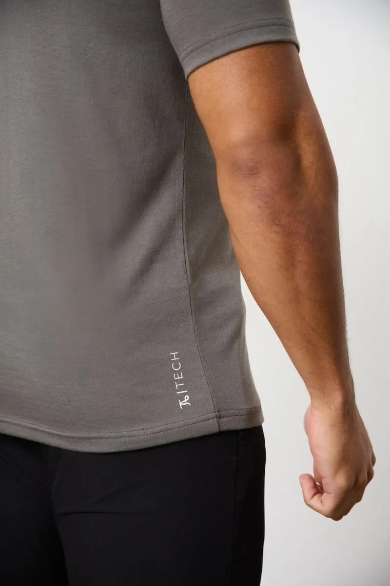 3 Pack Essential Training Top in Black/ Khaki/ Charcoal