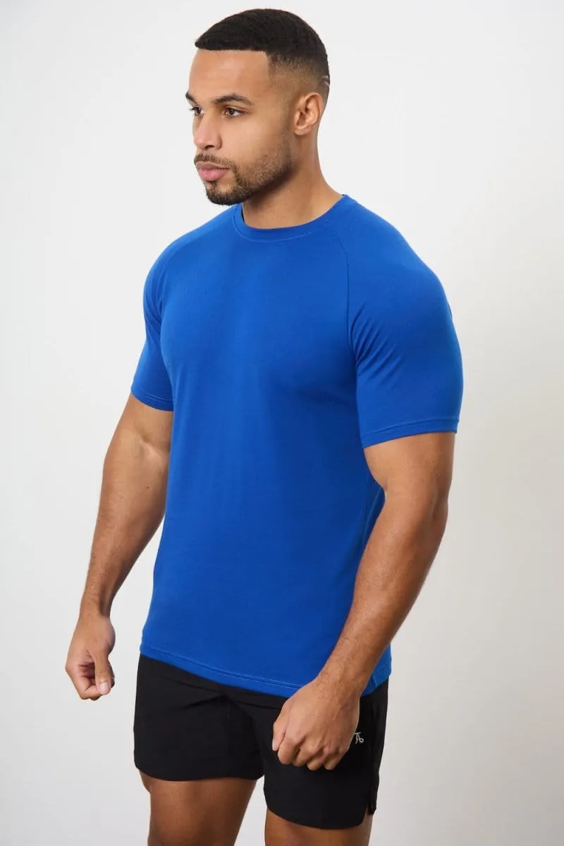 3 Pack Essential Training Top in Cobalt Blue/ Mint/ White
