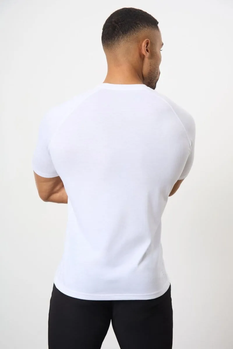 3 Pack Essential Training Top in Cobalt Blue/ Mint/ White