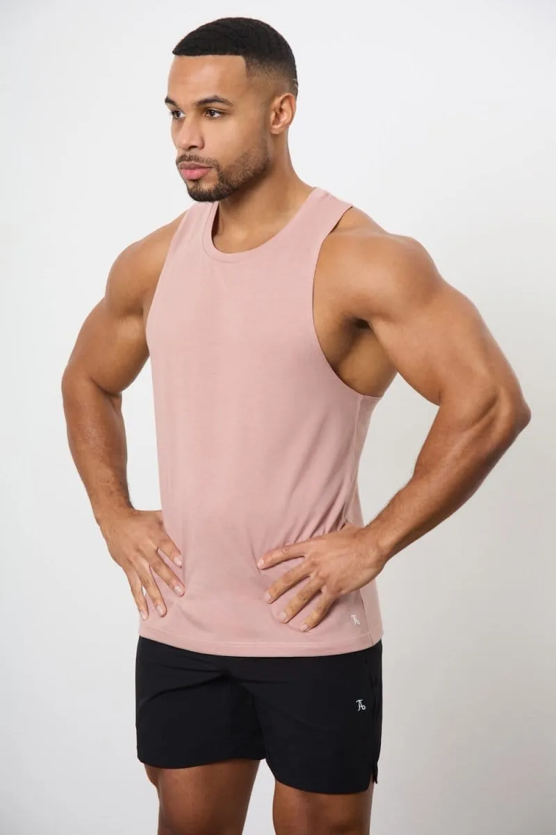 5 Pack Essential Training Tank Top in Mid Grey/ Sand/ Rose/ Wood Rose/ White