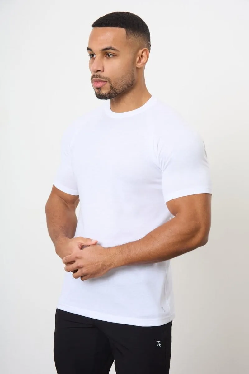 7 Pack Essential Training Top in Black/ Charcoal/ Sand/ Navy/ Slate Blue/ Khaki/ White