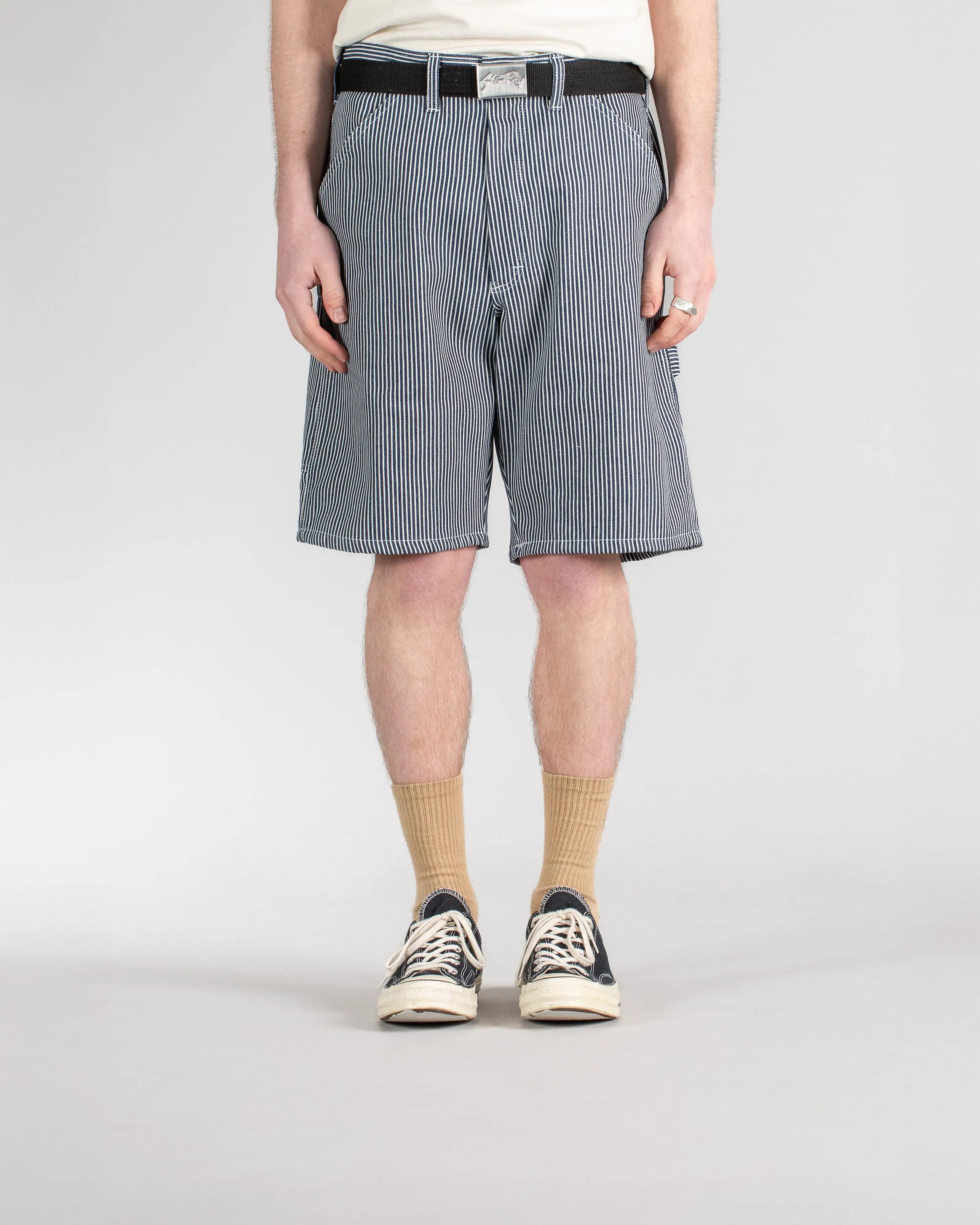 80s Painter Short (Hickory Stripe)