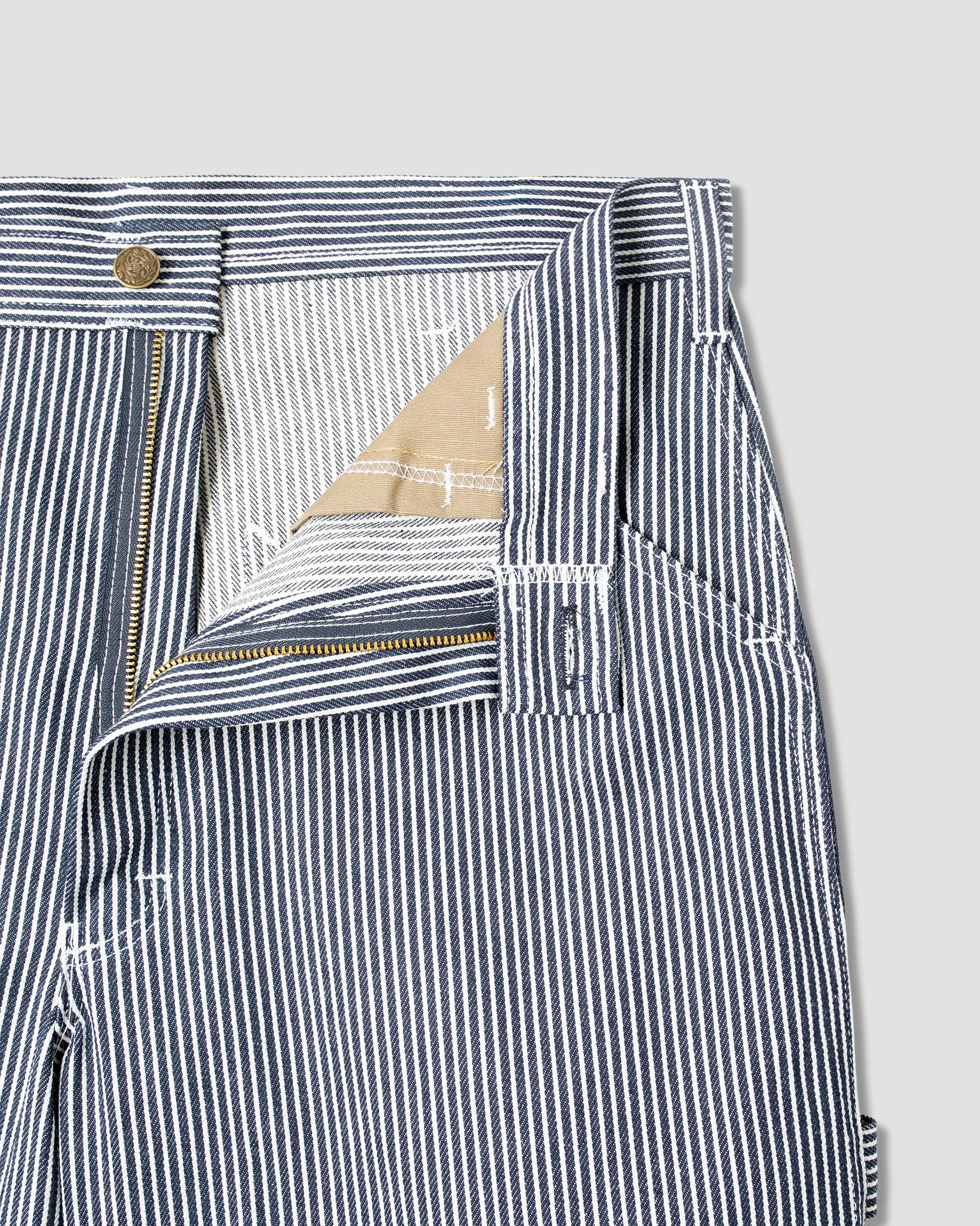 80s Painter Short (Hickory Stripe)
