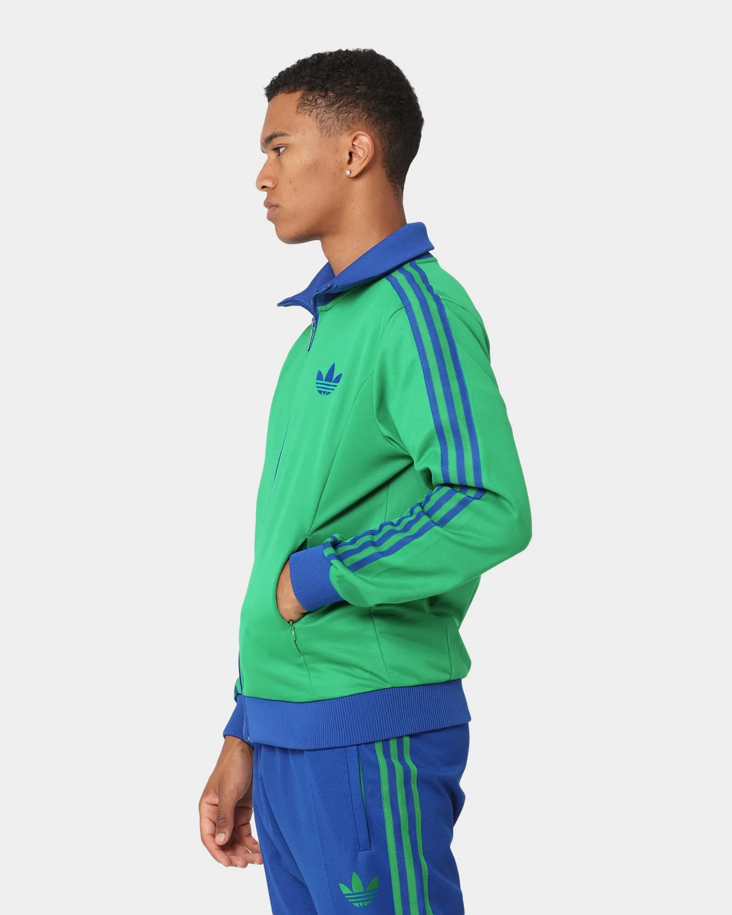 Adidas Adicolor Poly TT Jacket Green