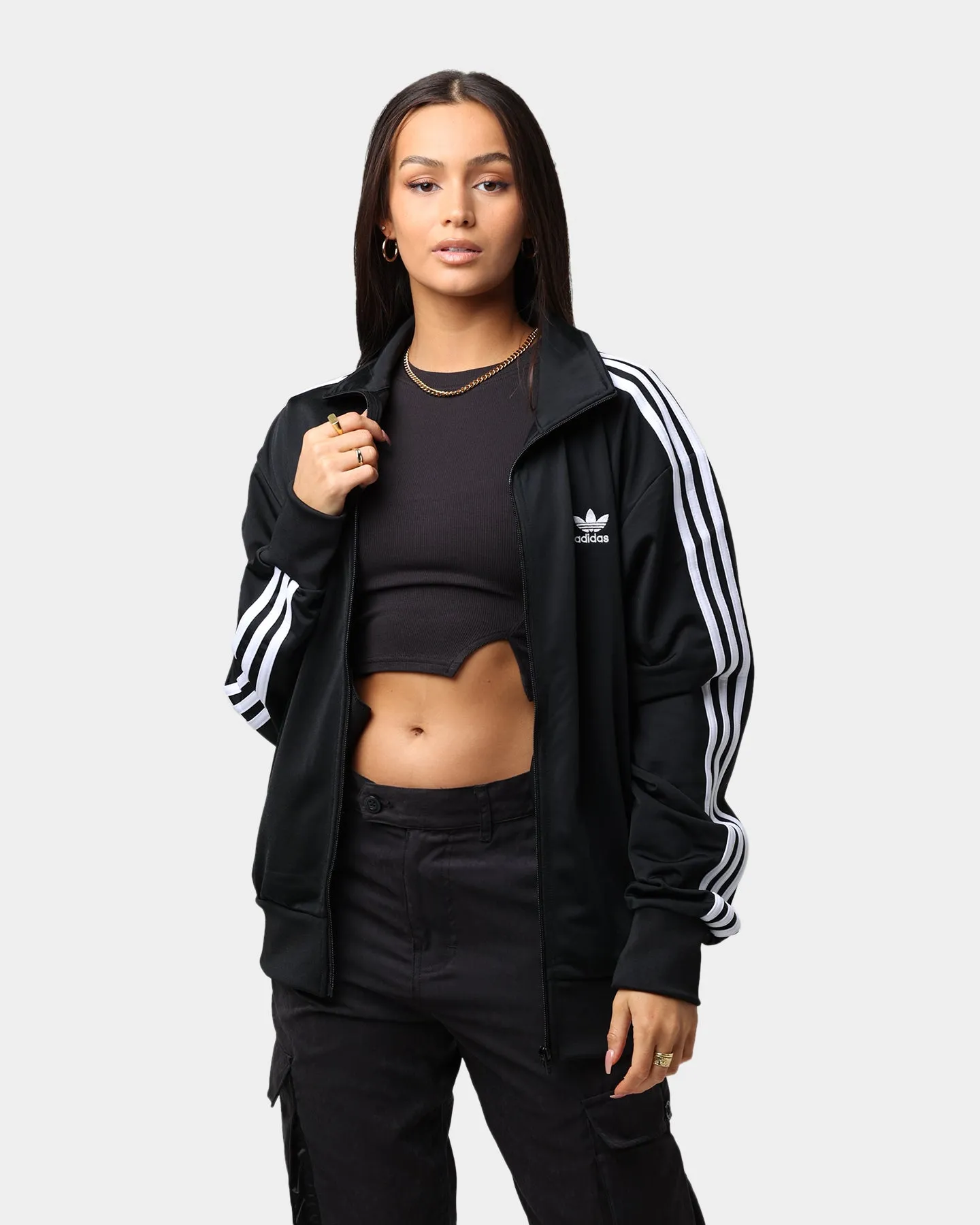 Adidas Firebird Track Jacket Black