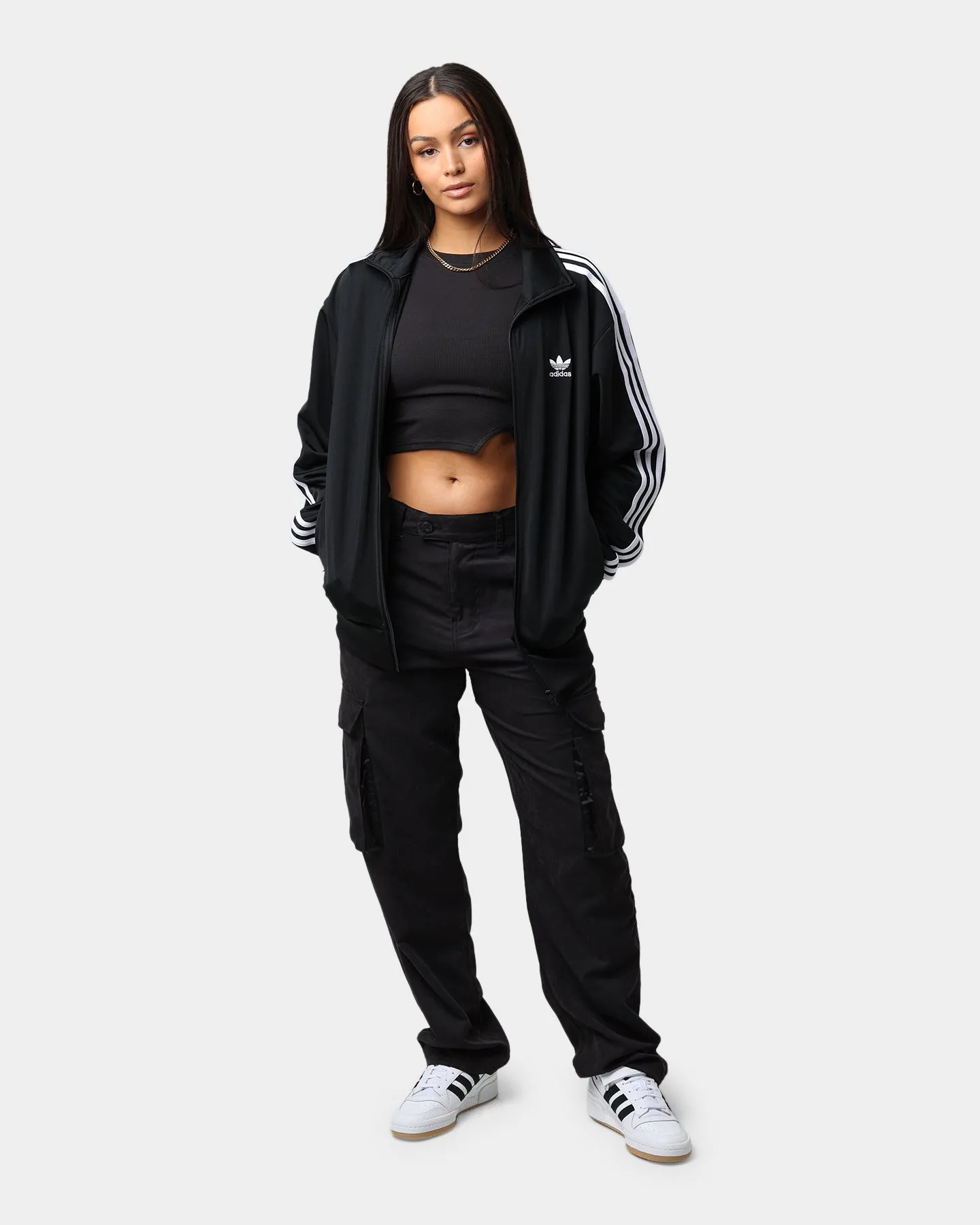 Adidas Firebird Track Jacket Black