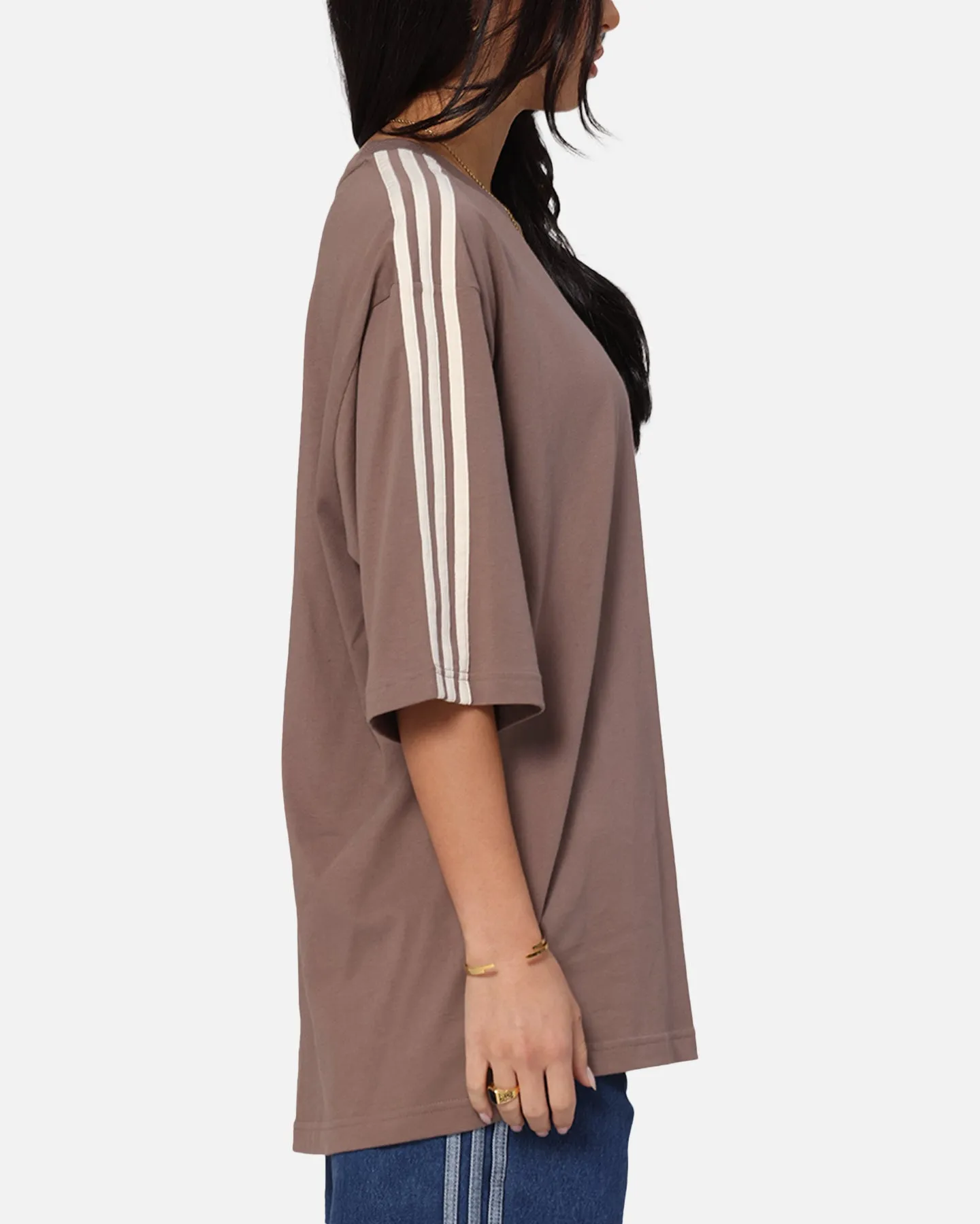 Adidas Oversized T-Shirt Brown