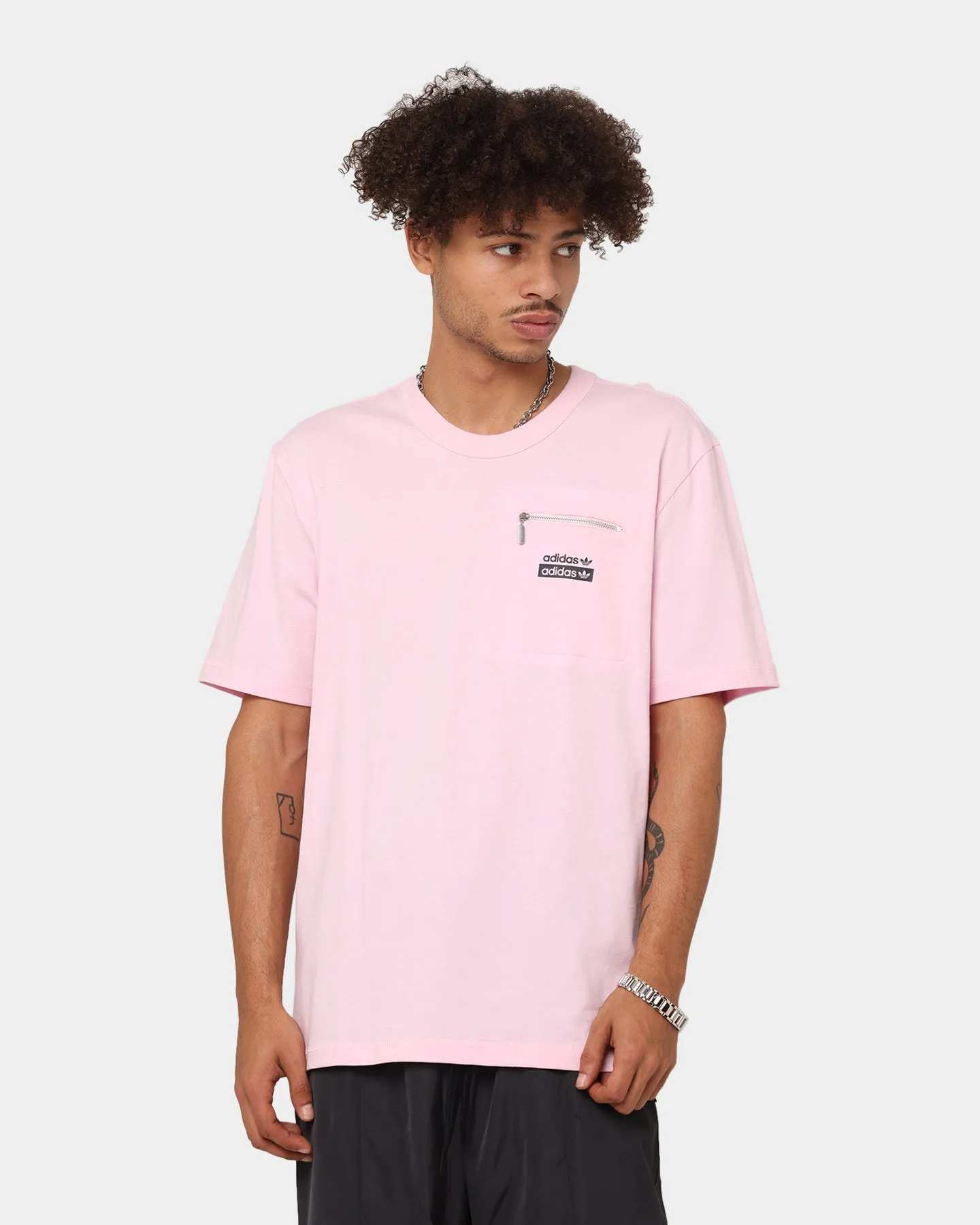 Adidas R.Y.V Loose Fit T-Shirt Clear Pink