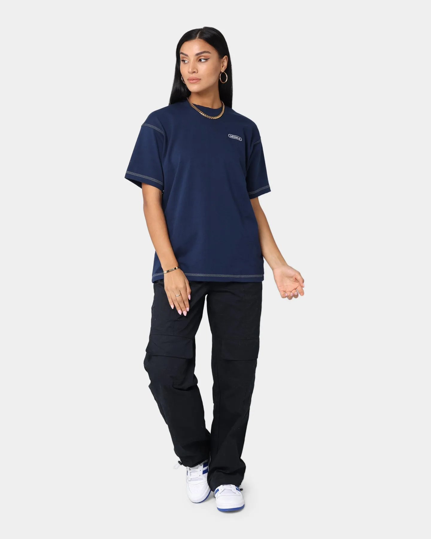 Adidas WW Short-Sleeve T-Shirt Collegiate Navy