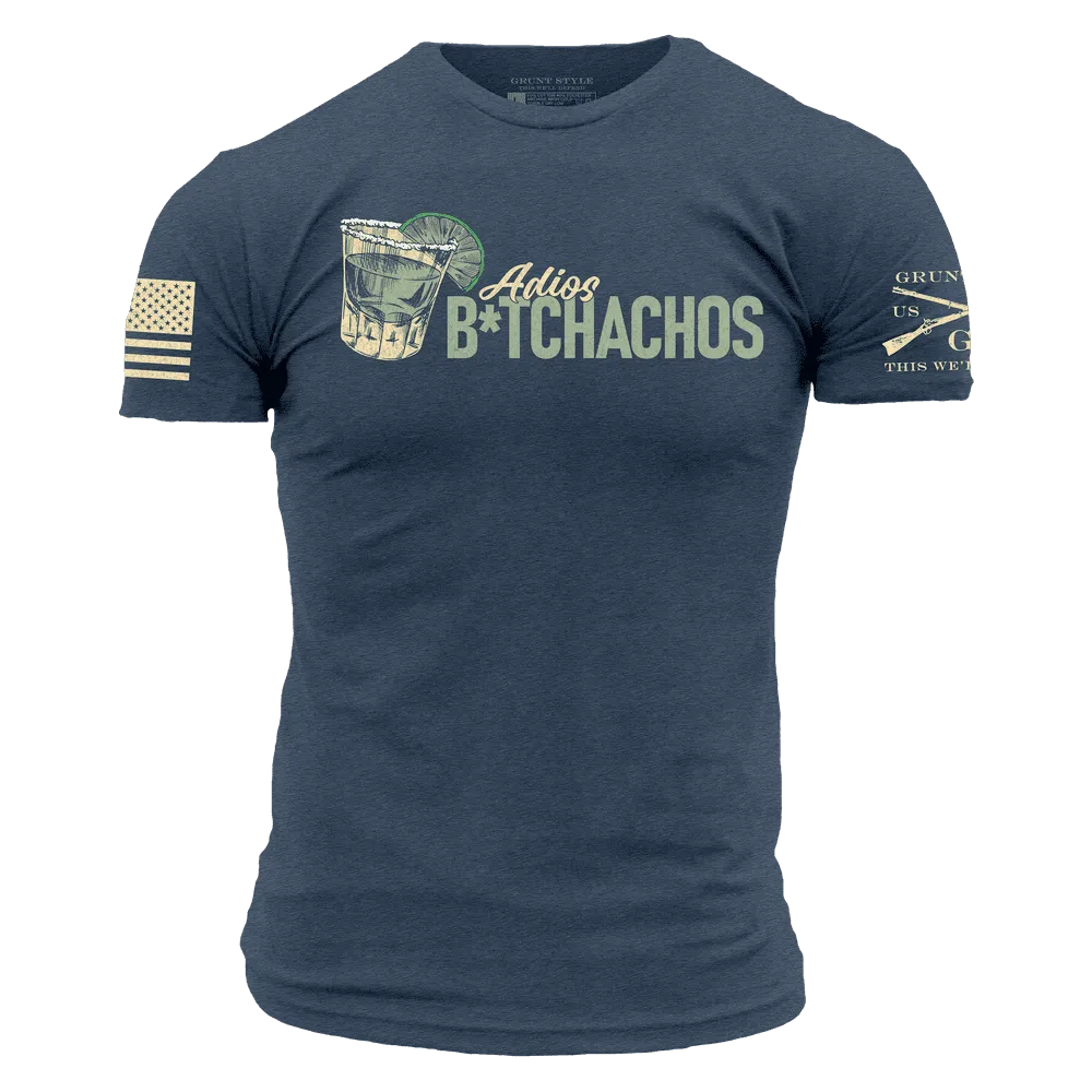 Adios B*tchachos T-Shirt - Midnight Navy