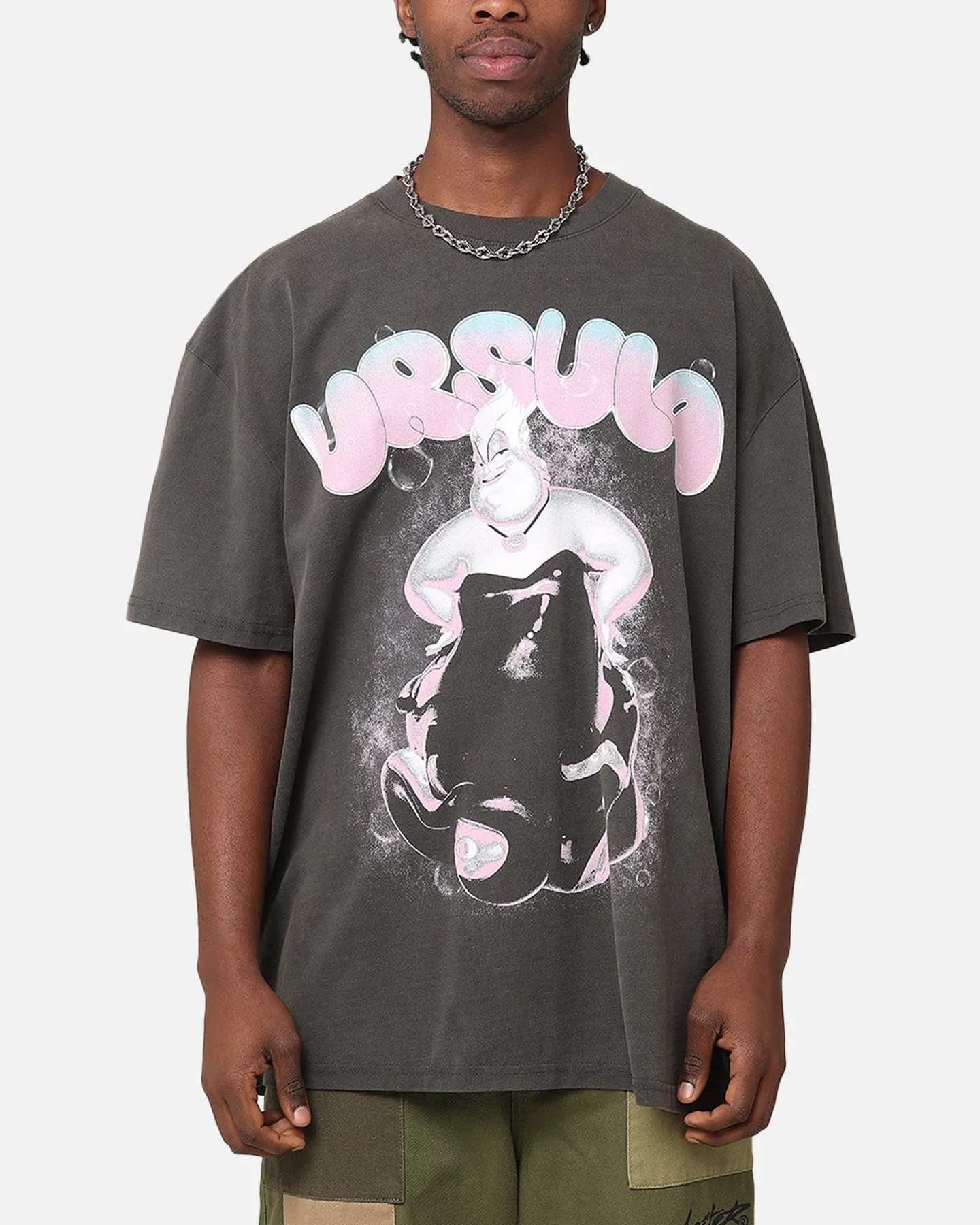 American Thrift Disney The Little Mermaid Ursula Heavy T-Shirt Black Wash