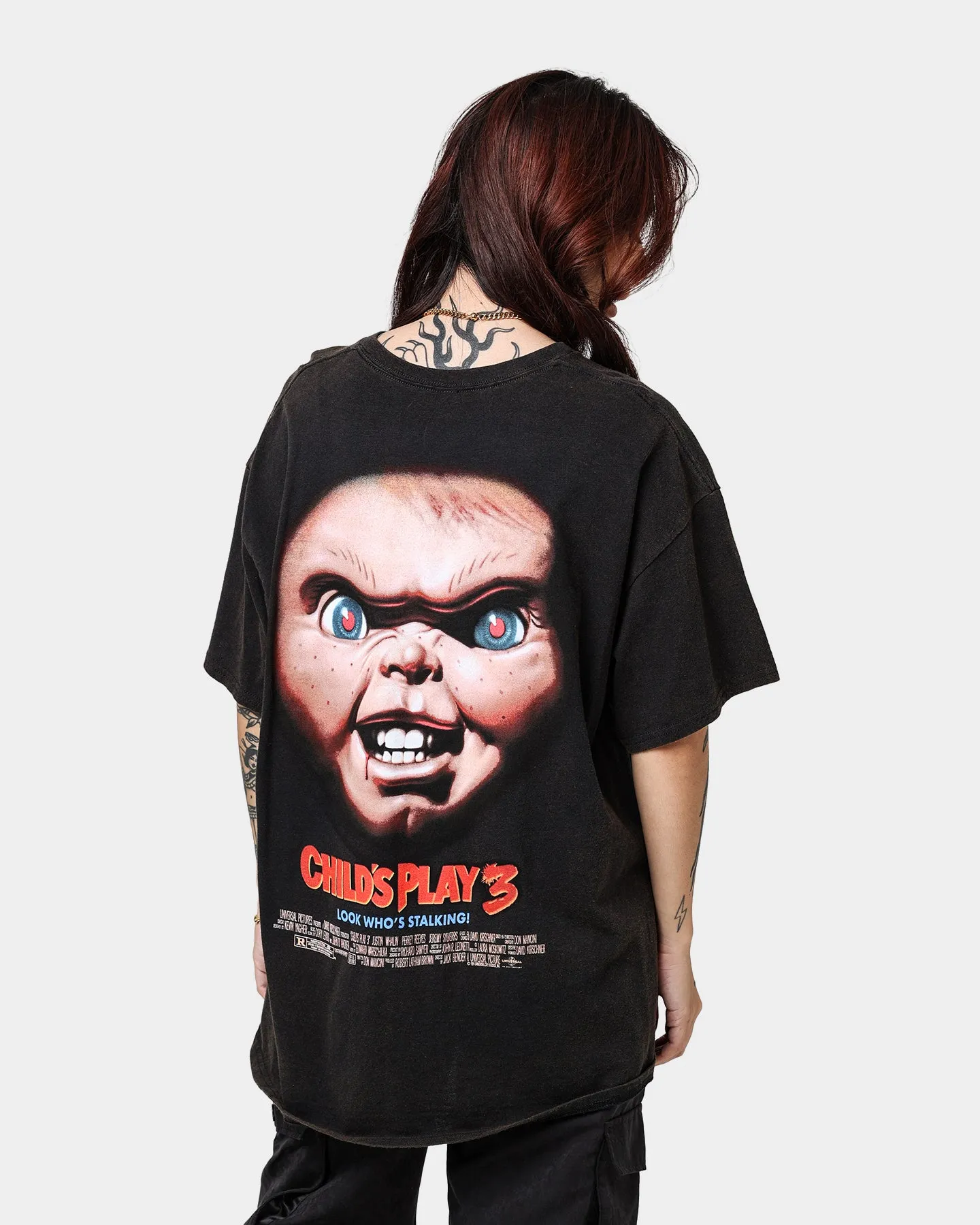 American Thrift X Child's Play 3 Child's Play 3 Vintage T-Shirt Black Wash