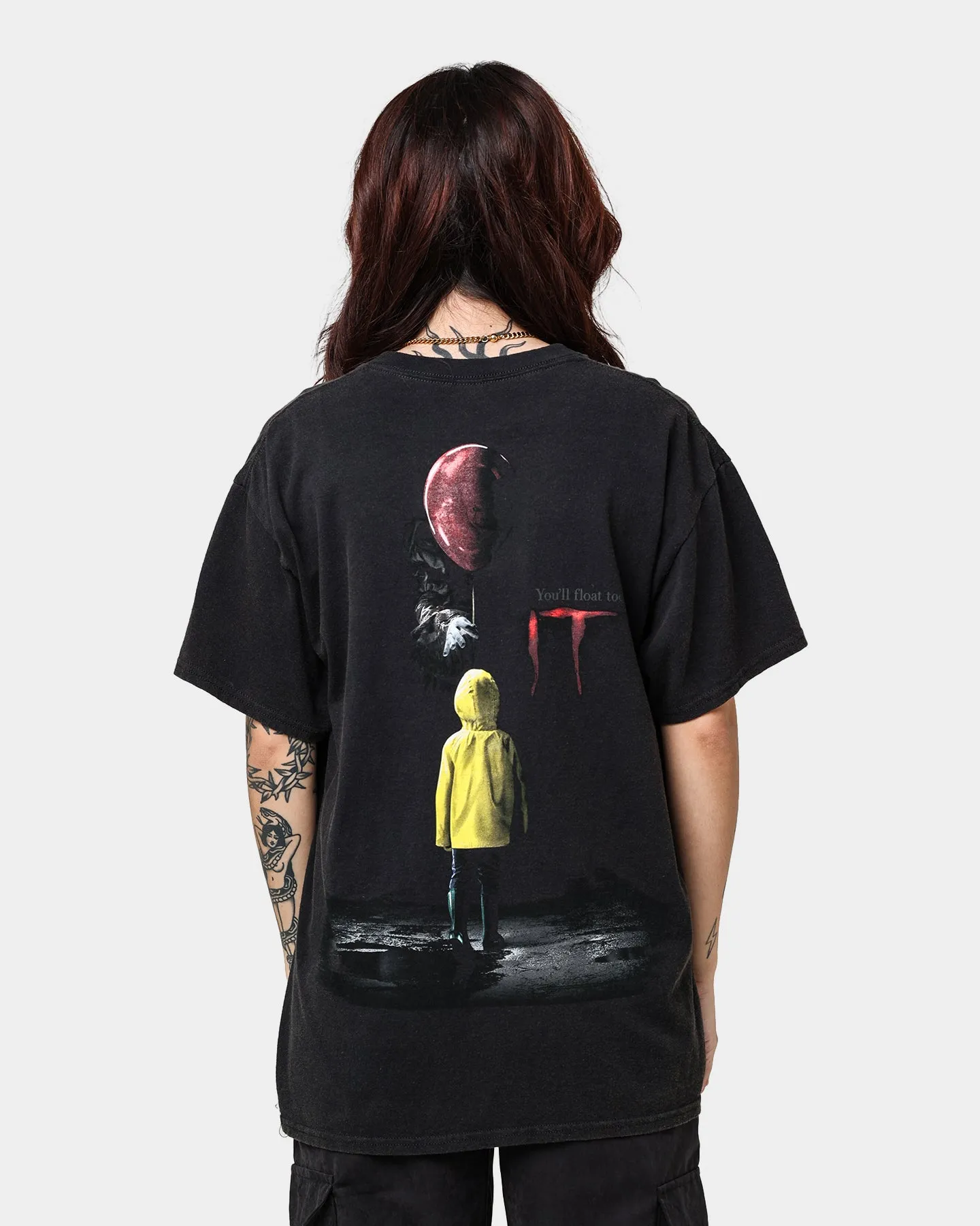 American Thrift X IT Lover Vintage T-Shirt Black Wash
