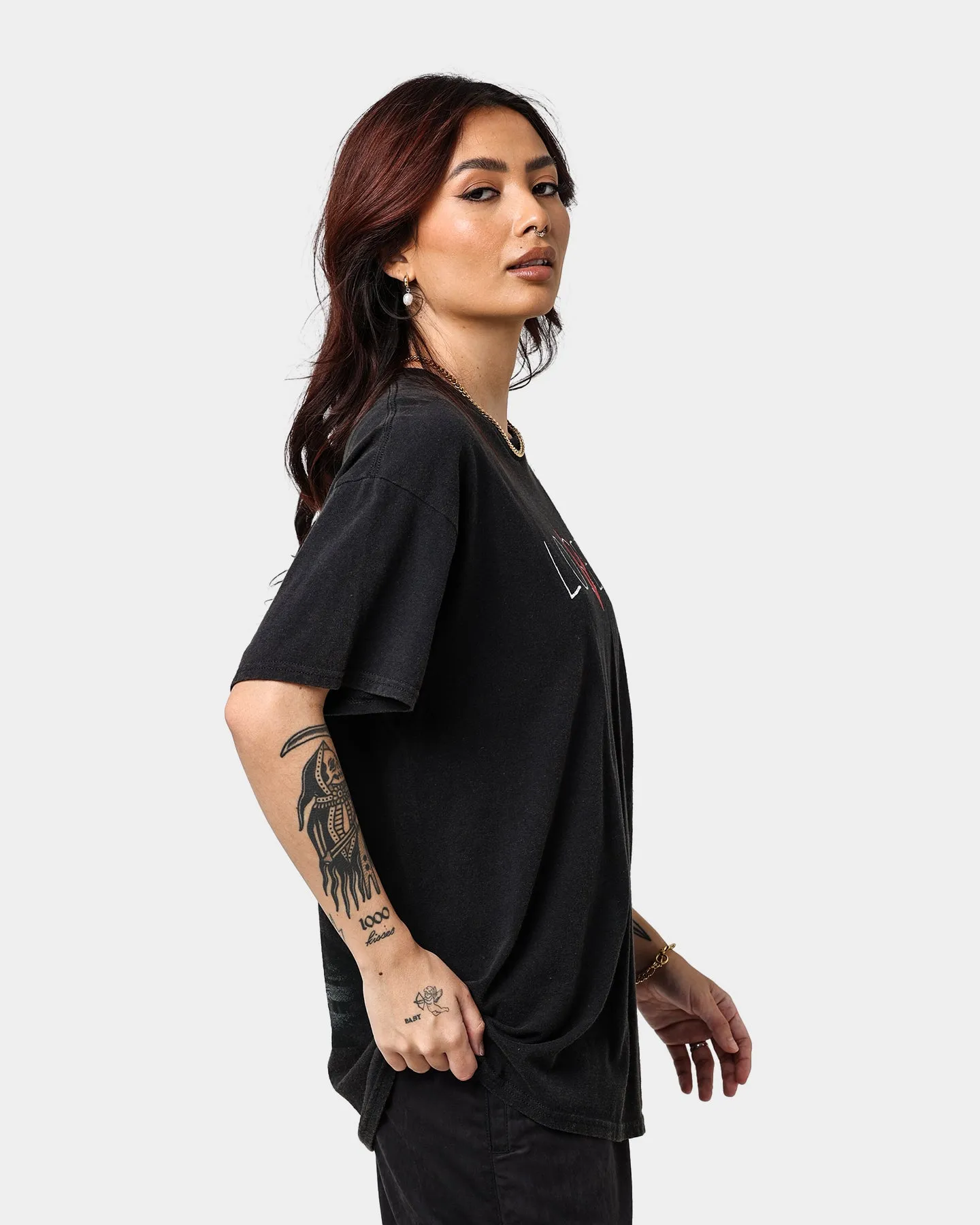 American Thrift X IT Lover Vintage T-Shirt Black Wash