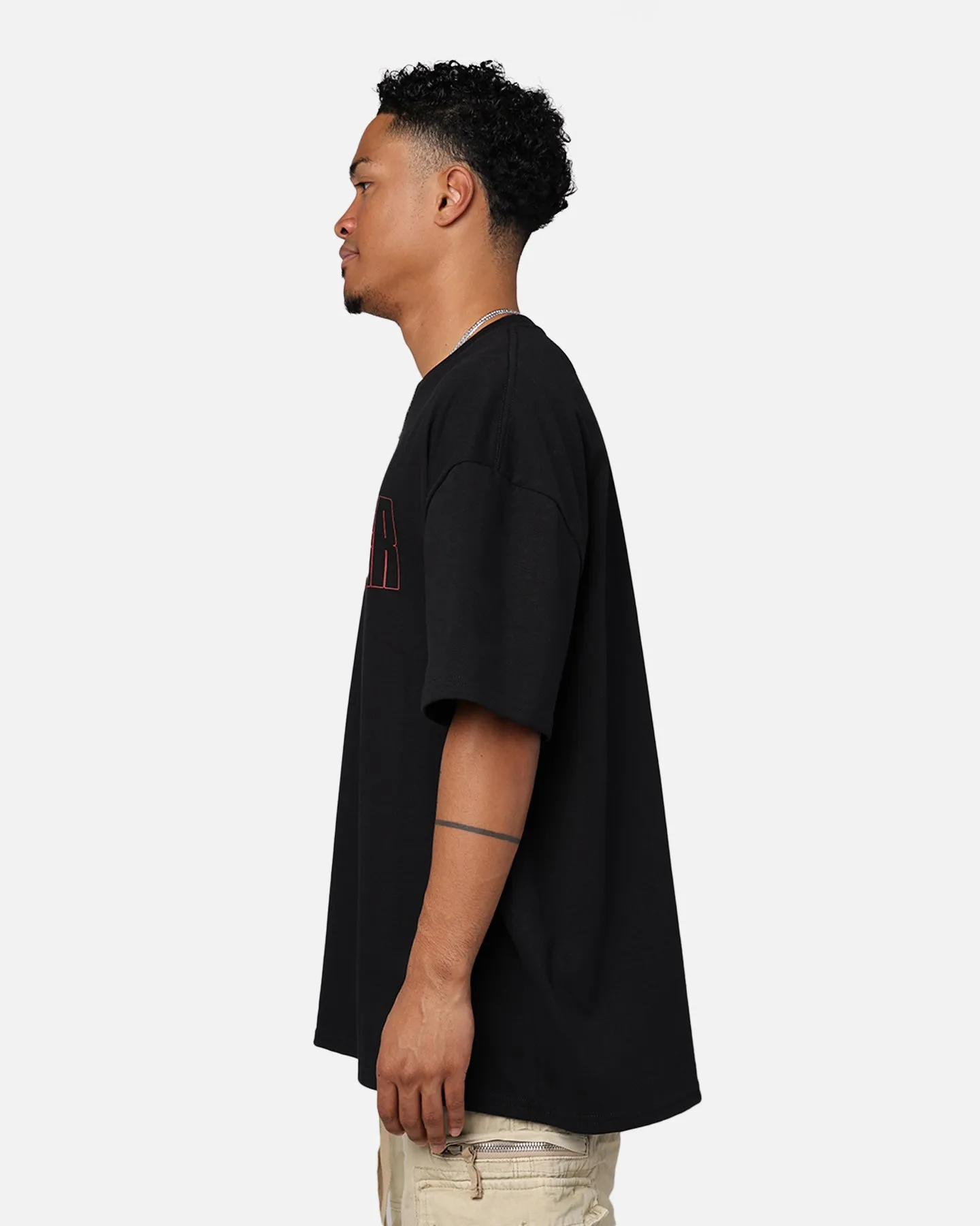 American Thrift X Power Rangers Red Ranger Box T-Shirt Black