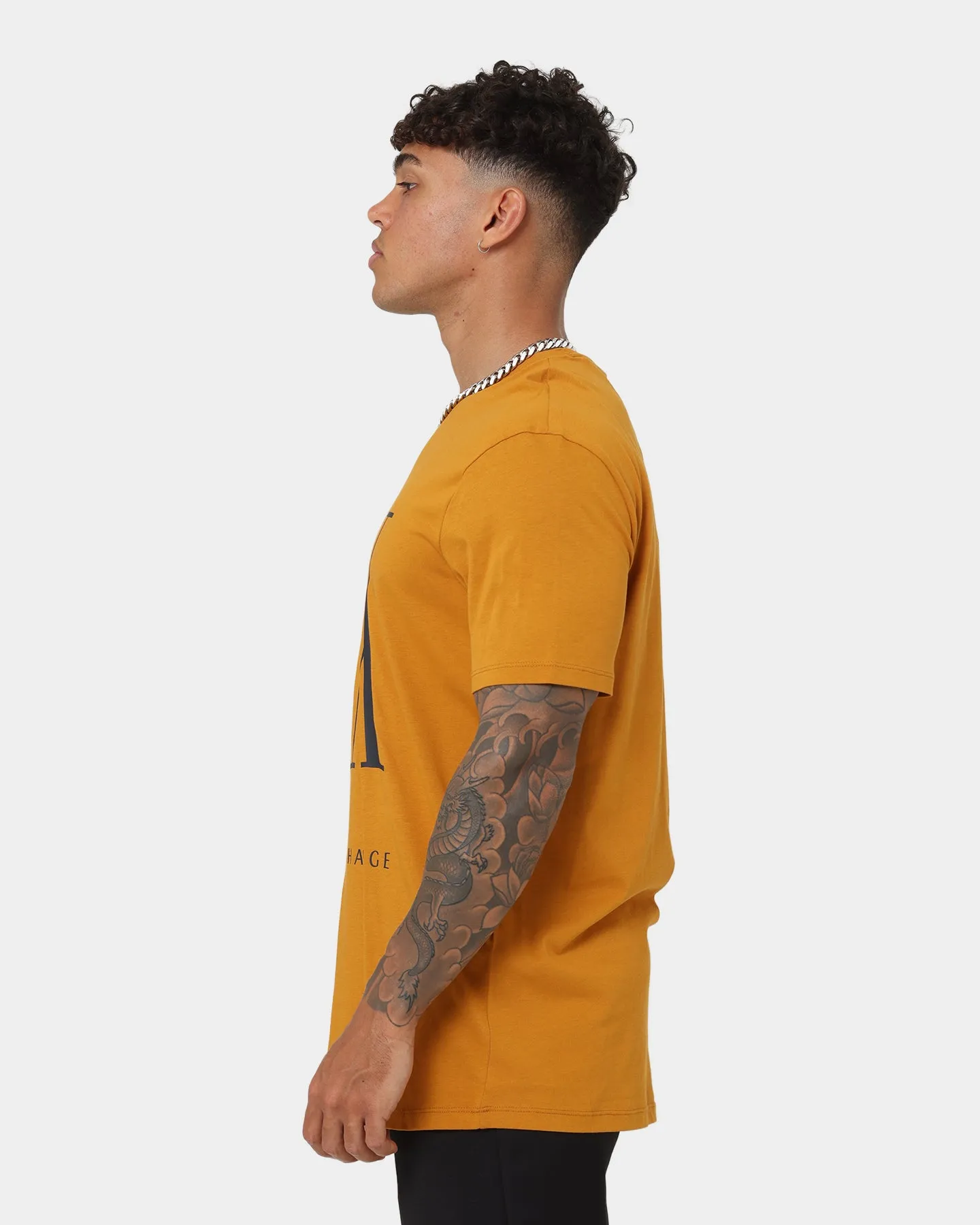 Armani Exchange Armani Exchange T-Shirt Buckthorn Brown
