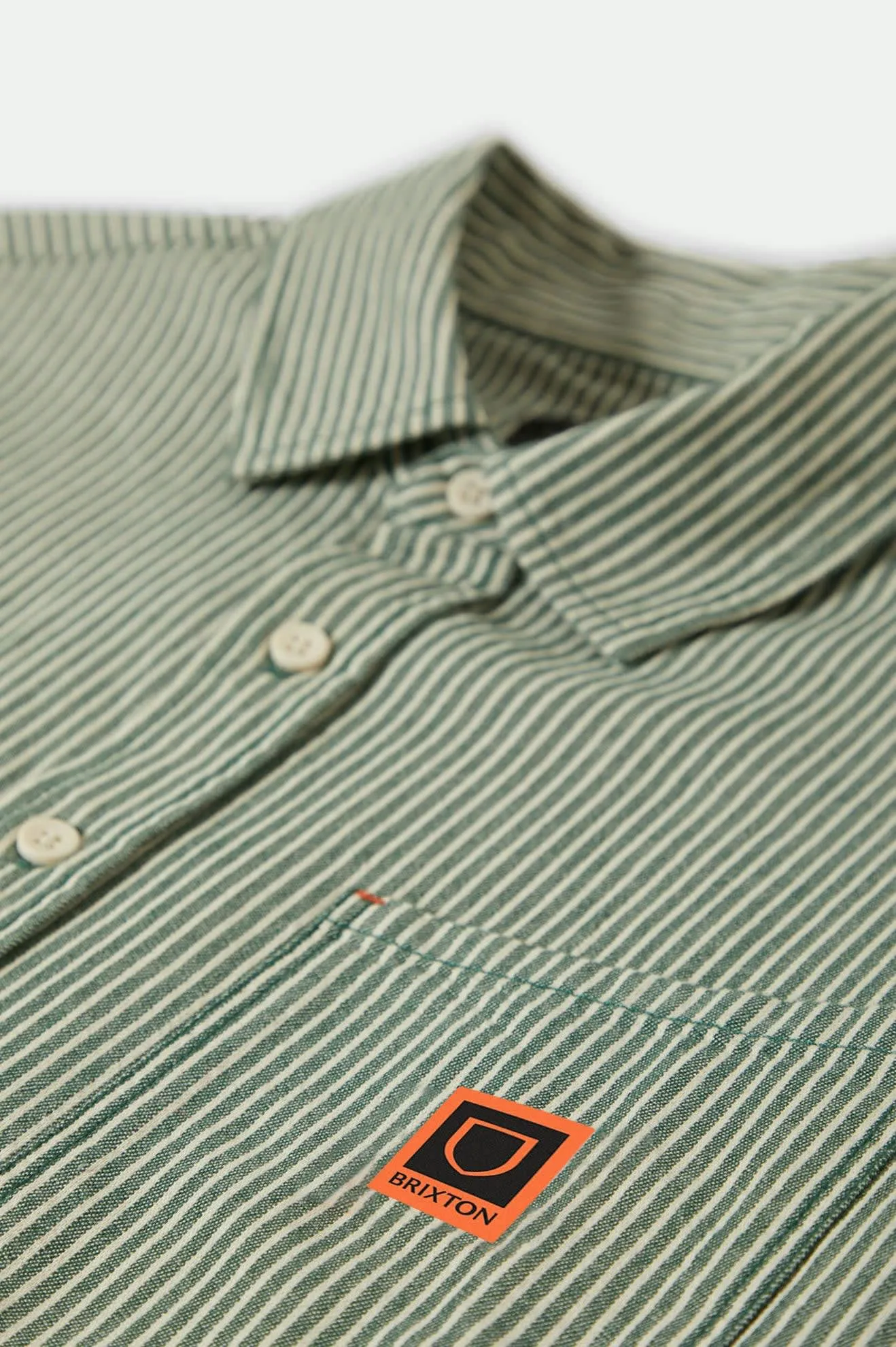 Assembly S/S Shirt - Pine Needle/Whitecap