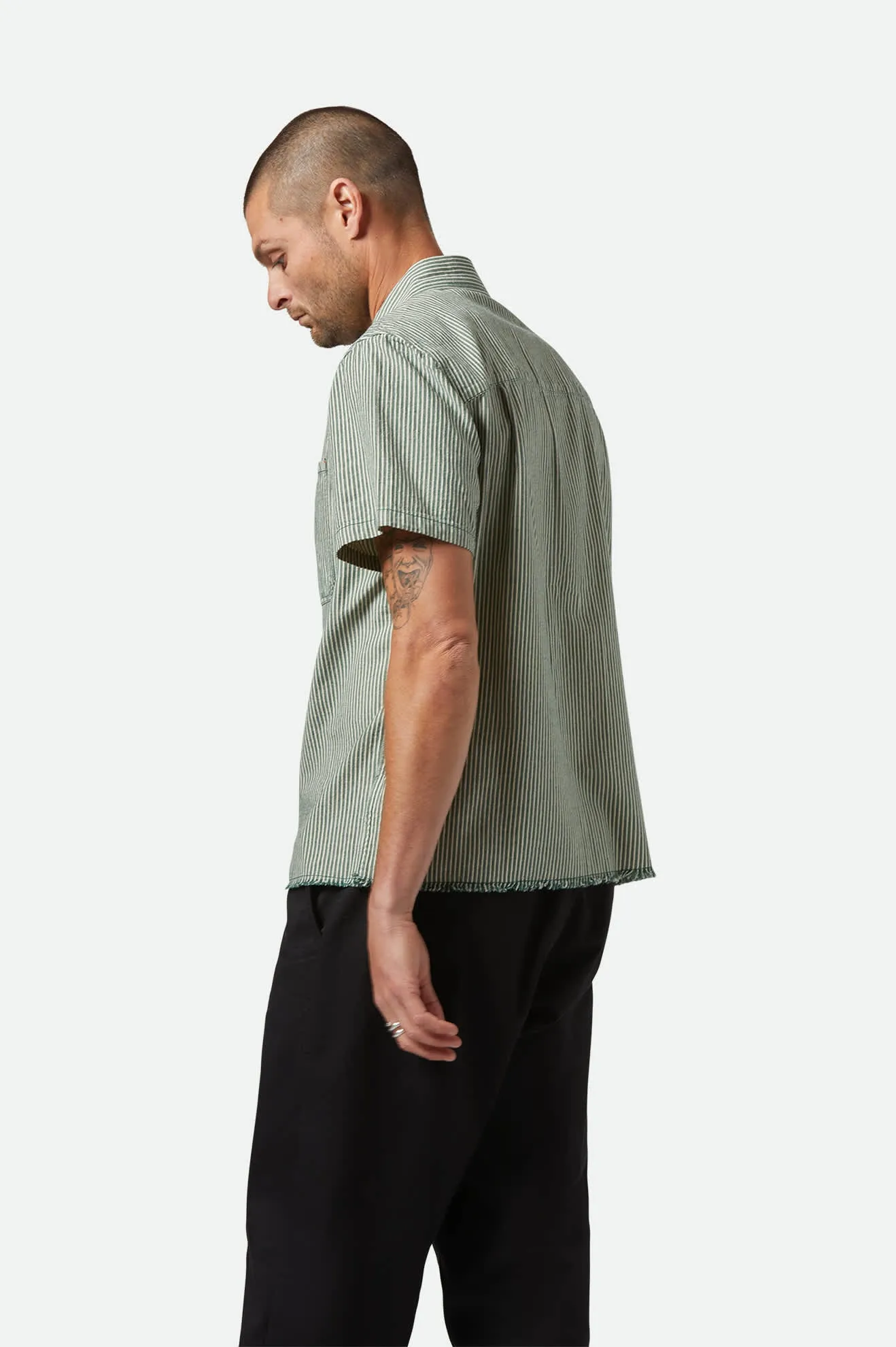 Assembly S/S Shirt - Pine Needle/Whitecap