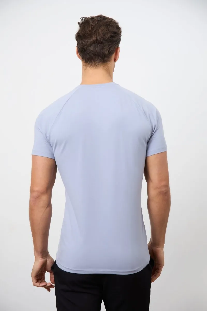 Athletic Fit Crew Neck T-Shirt in Lilac