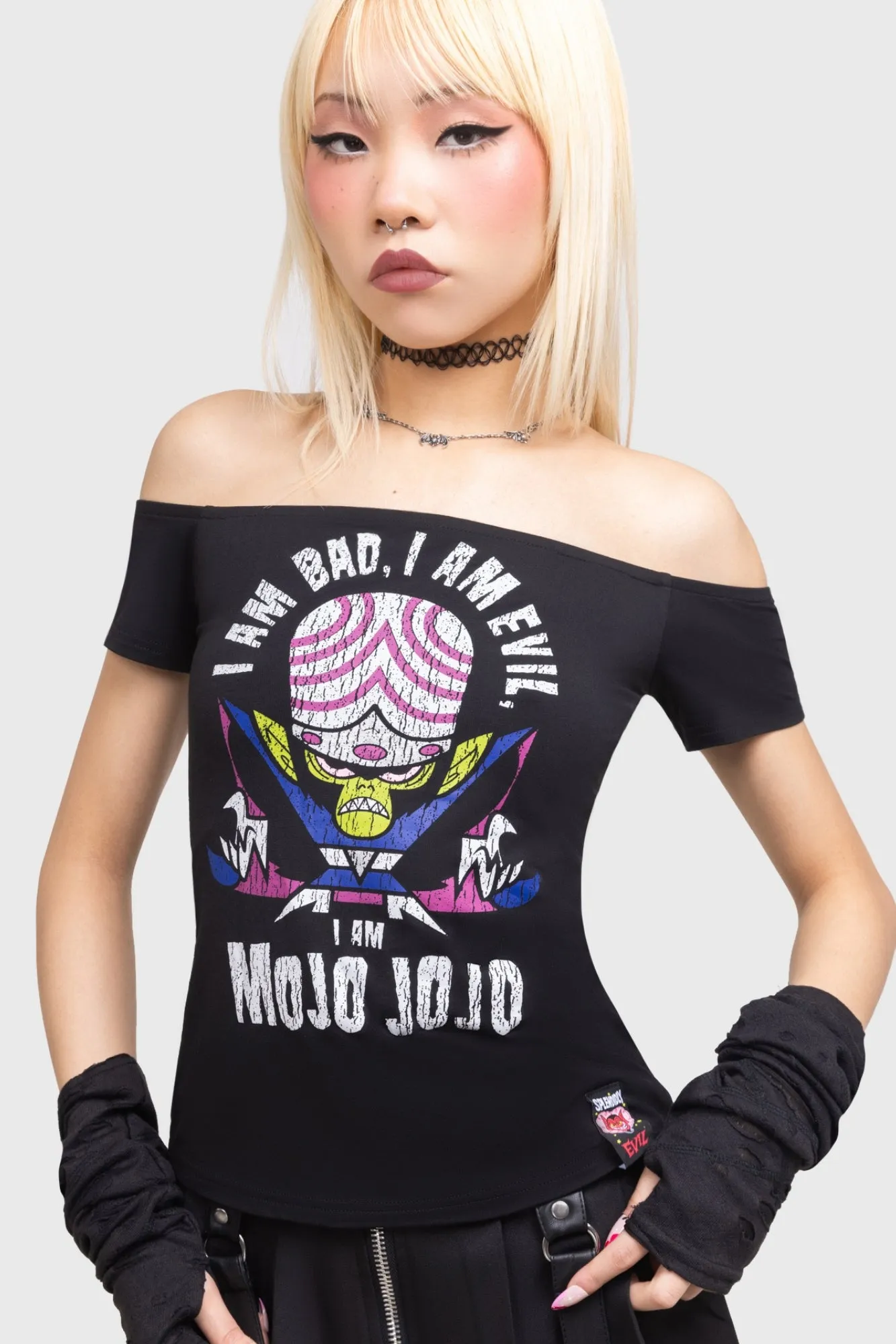 Bad And Evil Mojo Jojo Bardot Top