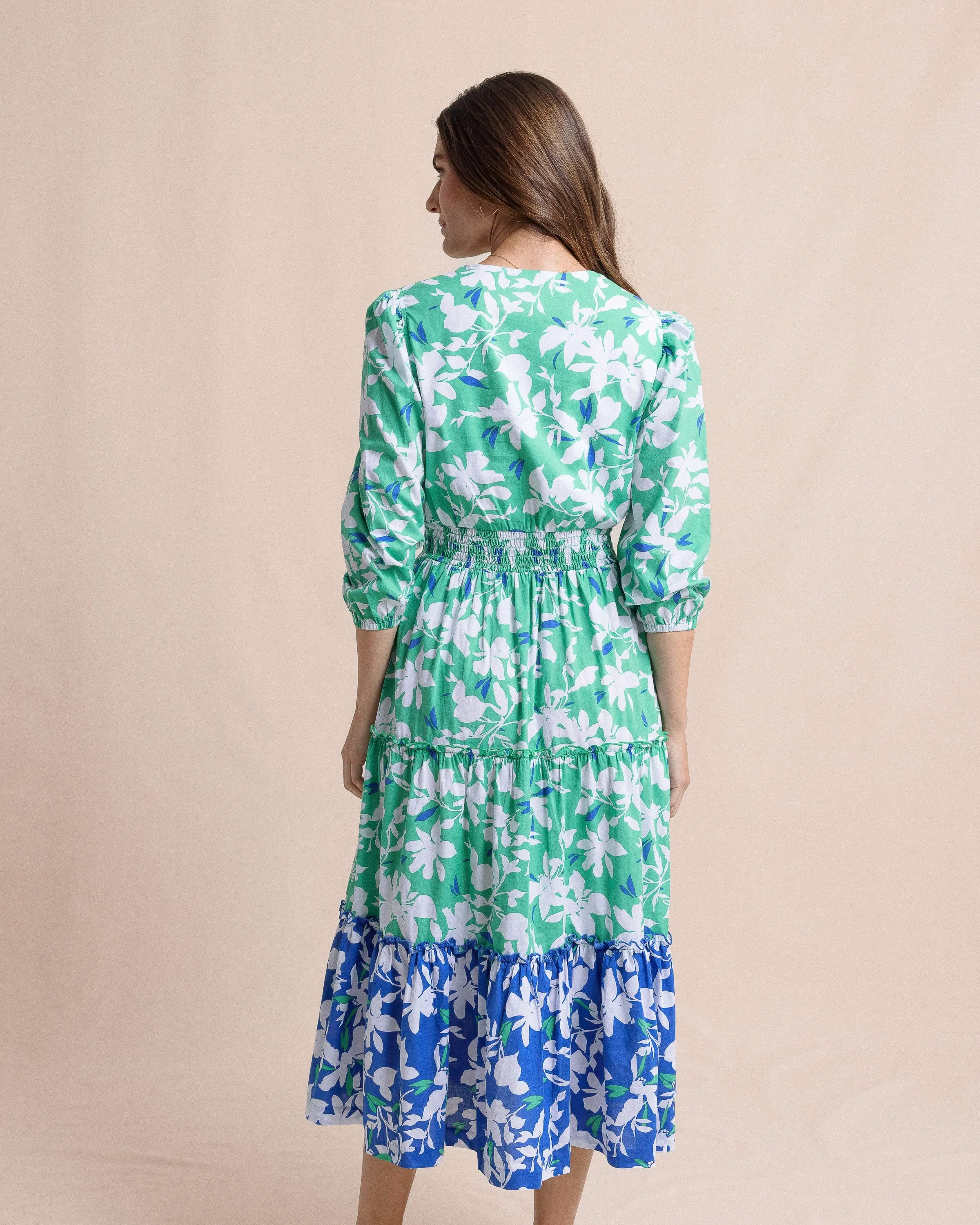 Blaire Blossom Bay Printed Maxi Dress