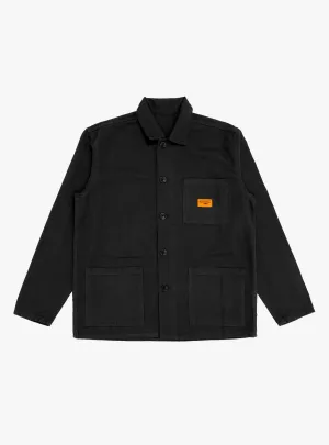 Canvas Chore Shirt Black
