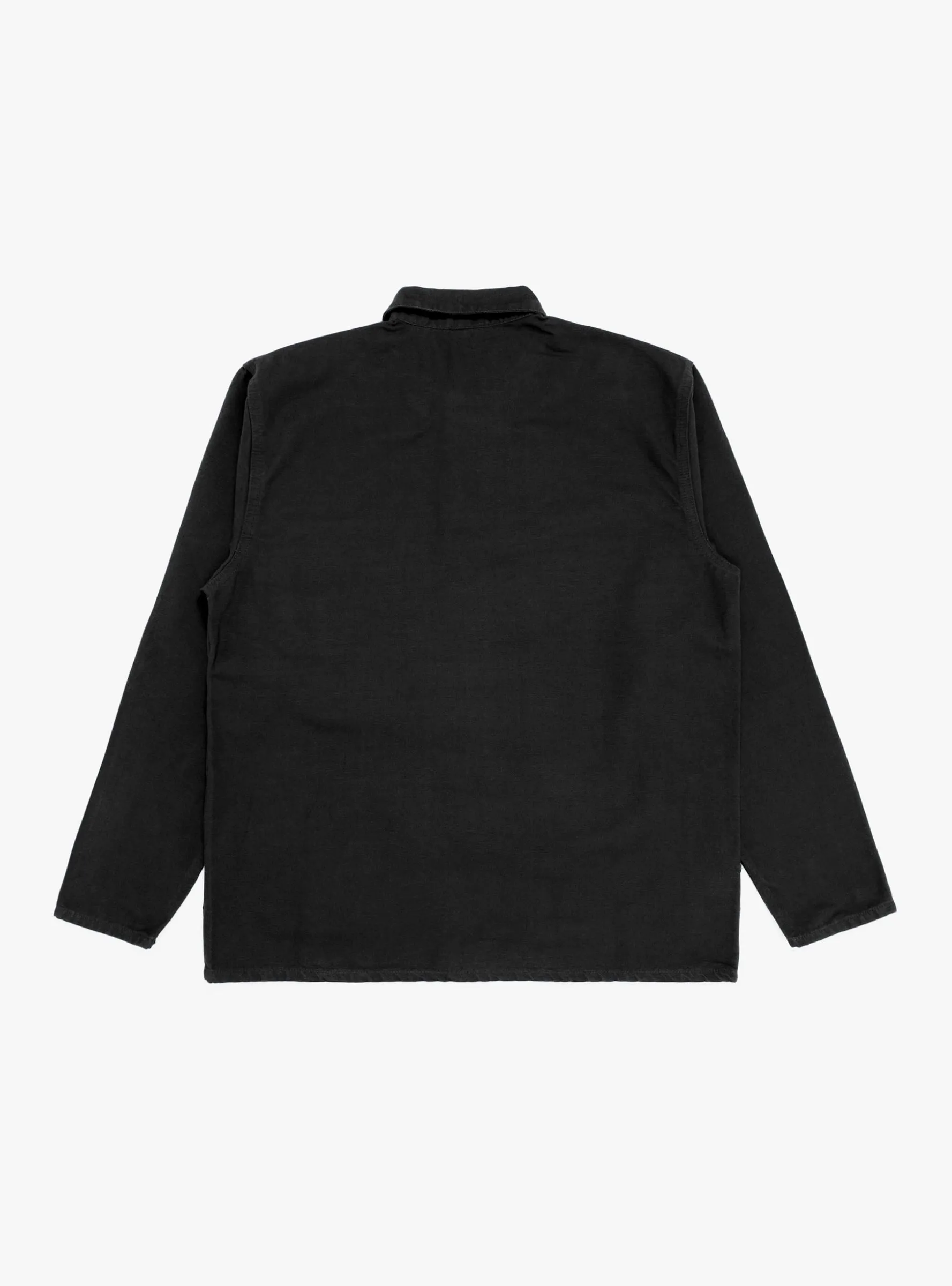 Canvas Chore Shirt Black