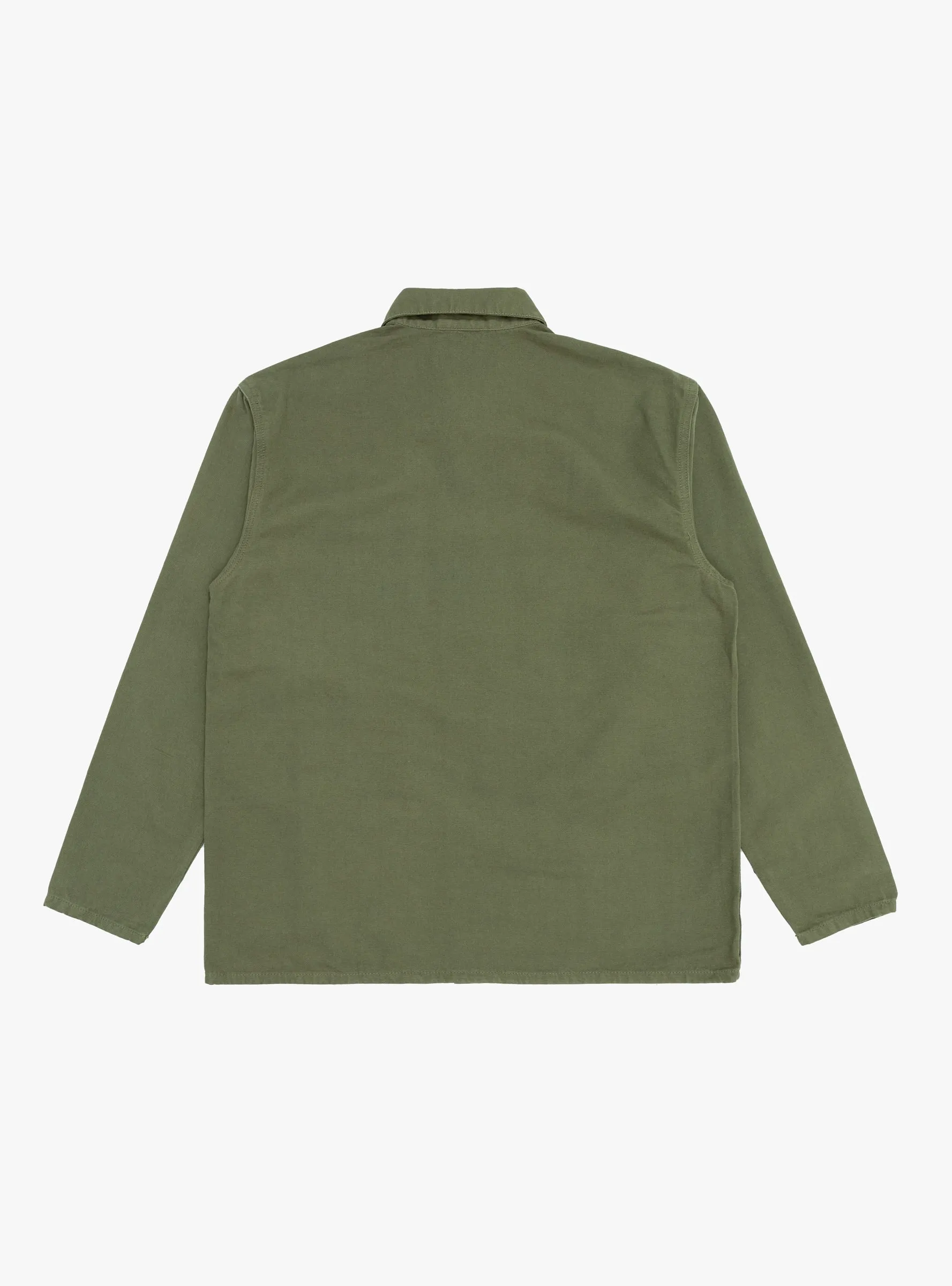 Canvas Chore Shirt Olive
