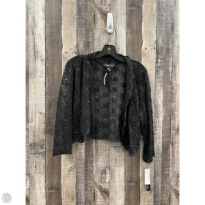 Cardigan By R And M Richards In Black, Size: L