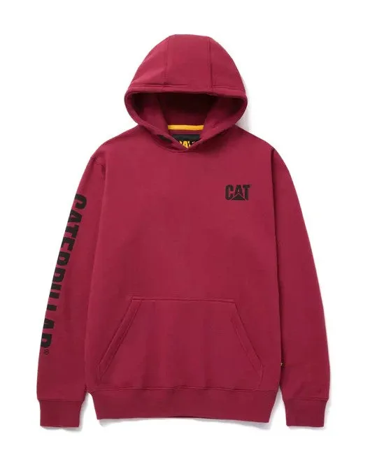 CAT Men's Banner Logo Hooded Sweatshirt