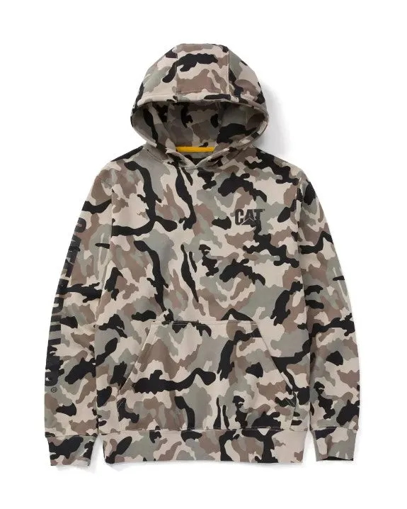 CAT Men's Banner Logo Hooded Sweatshirt