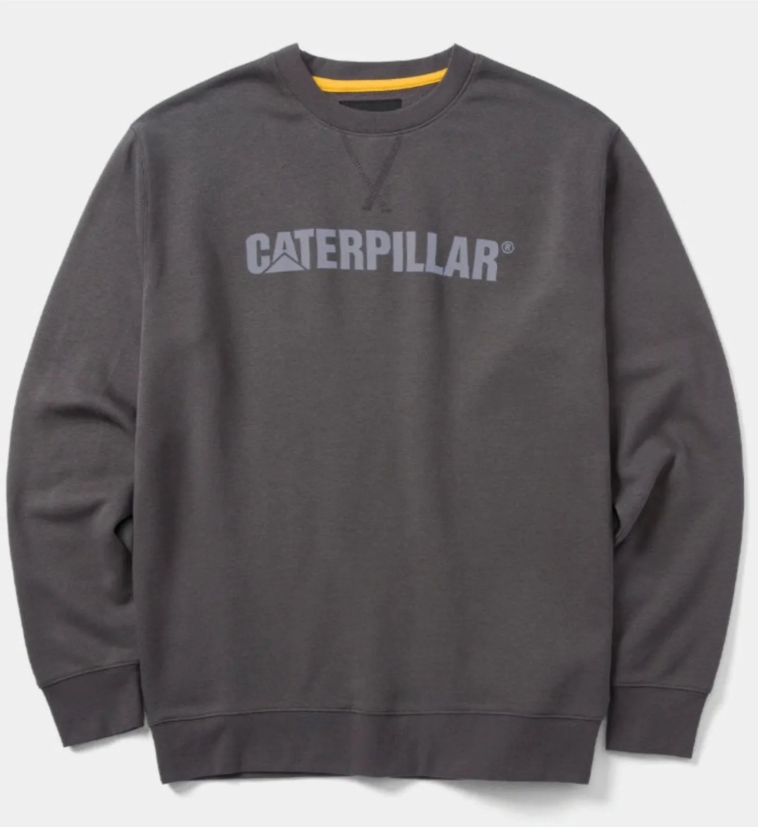 CAT Men's Midweight Logo Graphic Crewneck Sweatshirt