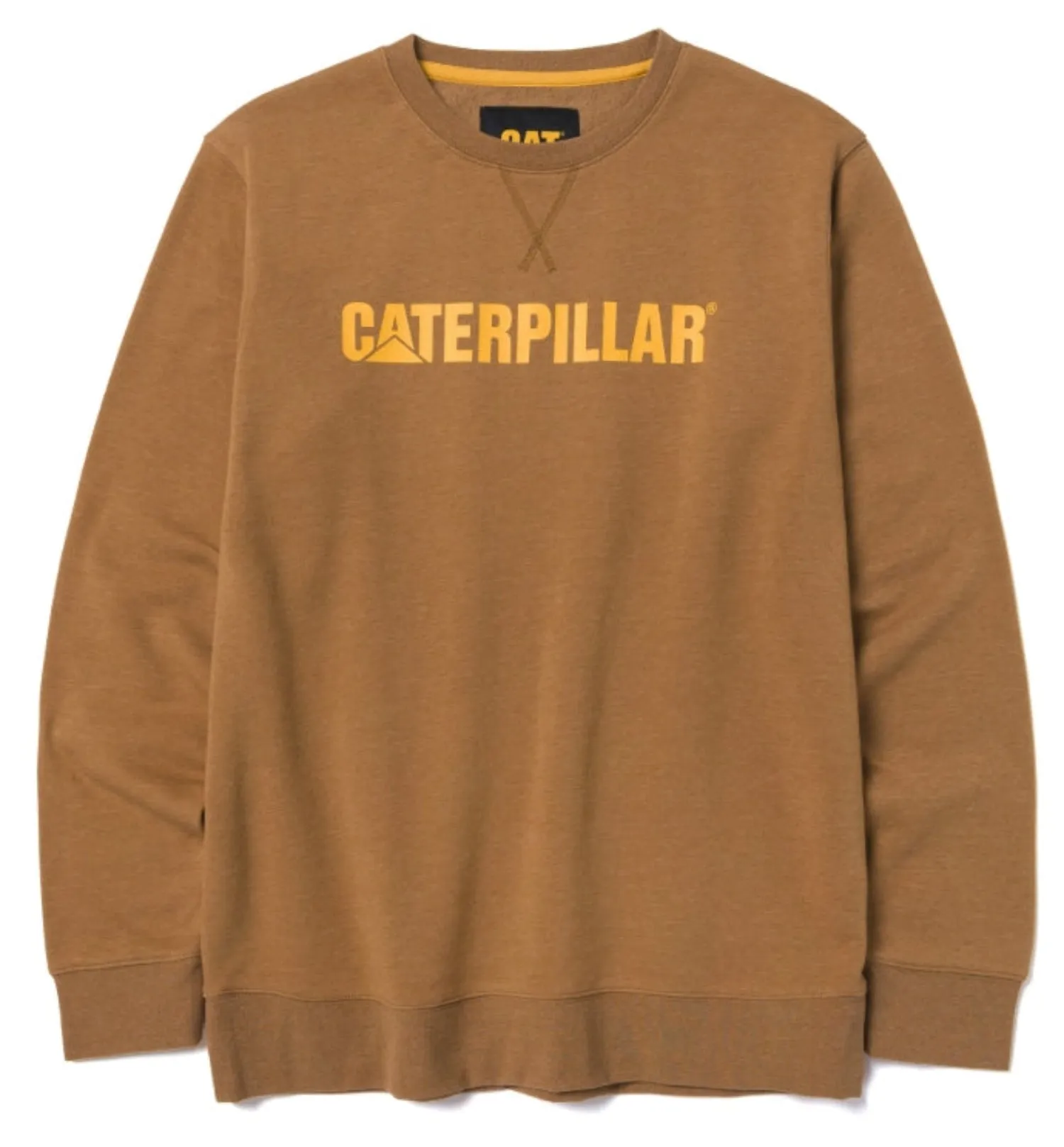 CAT Men's Midweight Logo Graphic Crewneck Sweatshirt