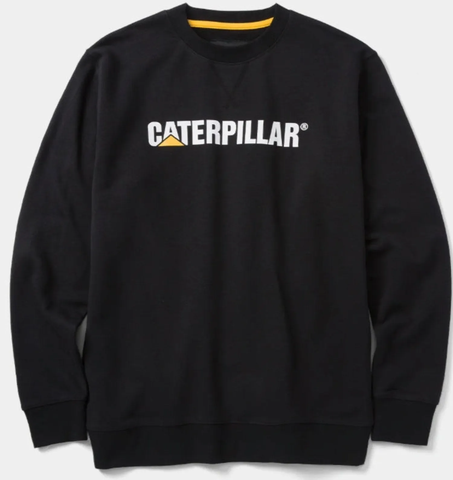 CAT Men's Midweight Logo Graphic Crewneck Sweatshirt
