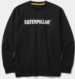 CAT Men's Midweight Logo Graphic Crewneck Sweatshirt