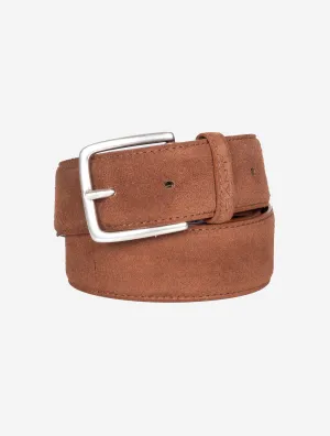 Classic Suede Belt Weathered Brown