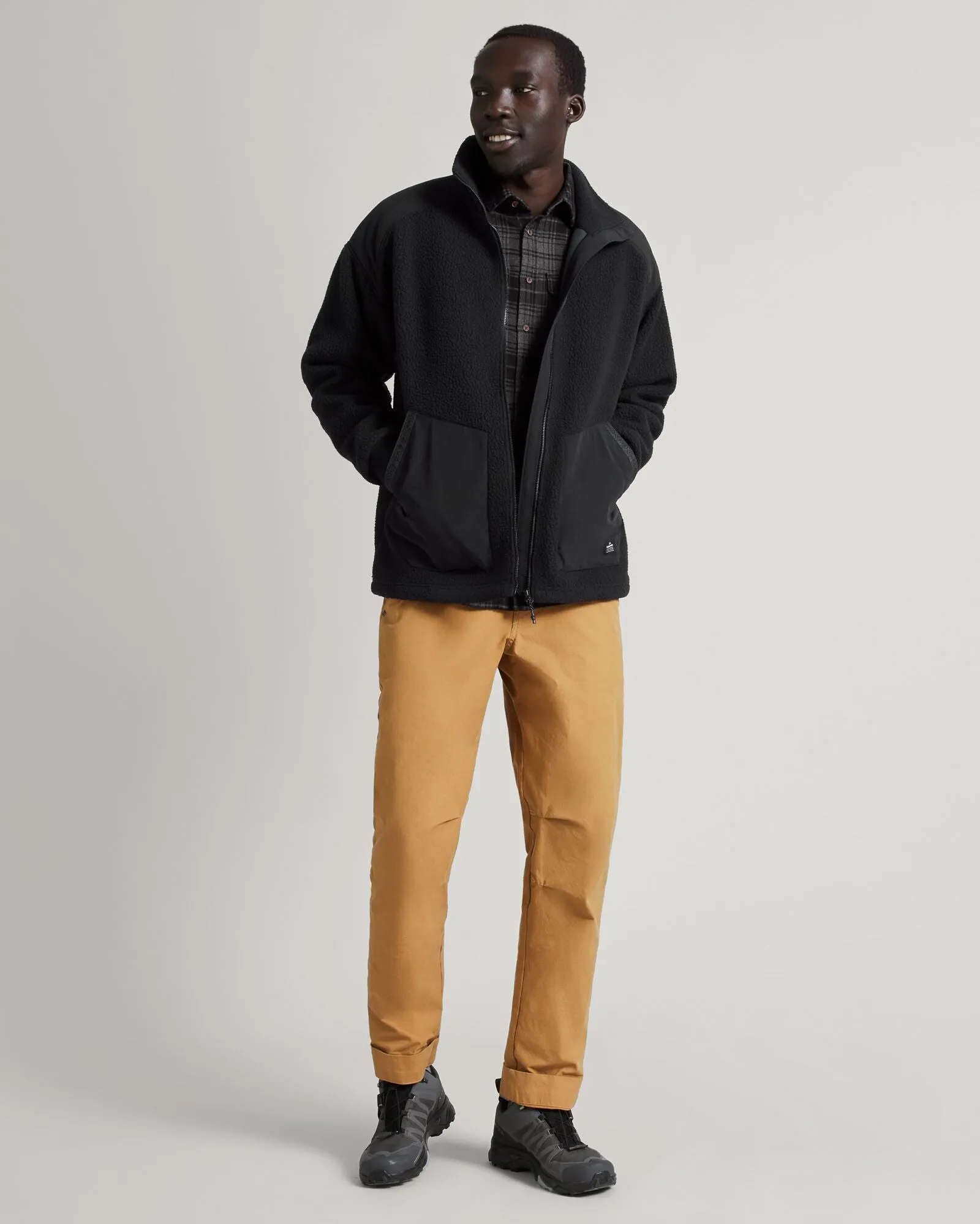 Co-Z High Pile Men's Jacket - Black