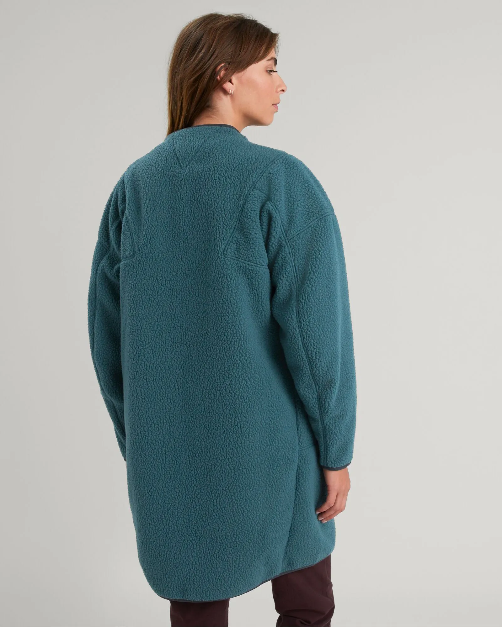 Co-Z High Pile Wmns Longline - Deep Lagoon