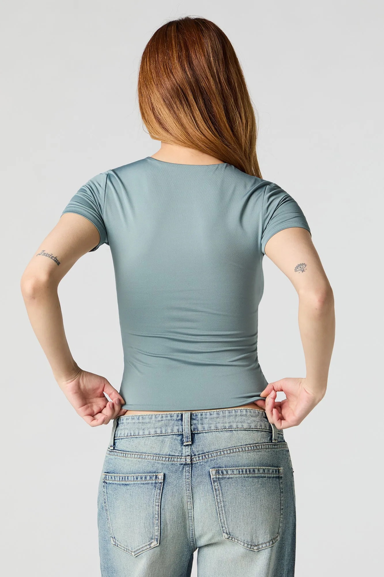 Contour Round Neck T-Shirt