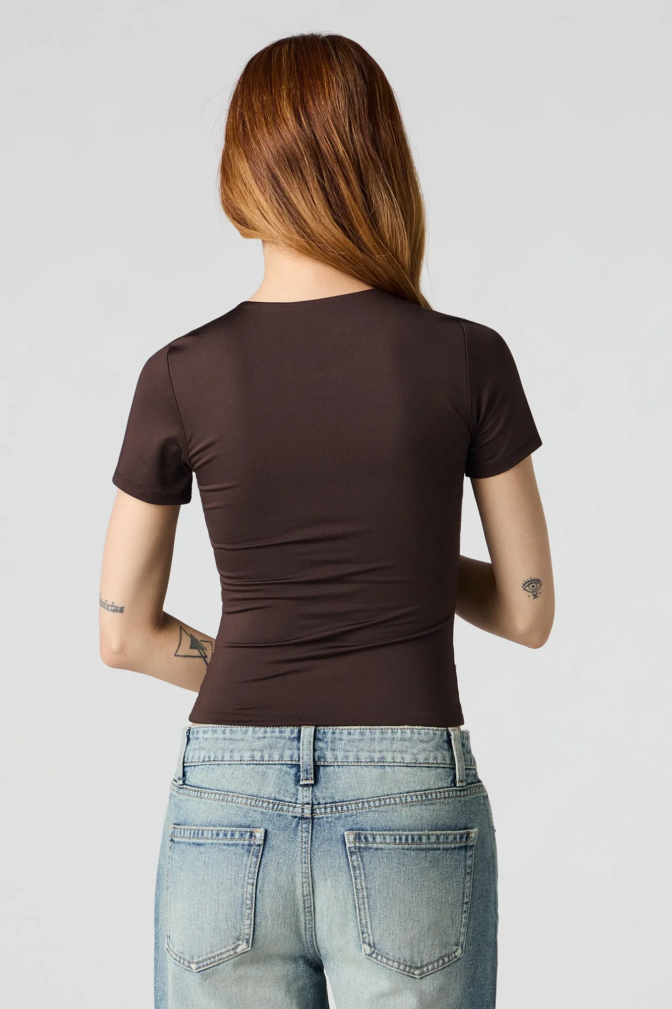 Contour Round Neck T-Shirt