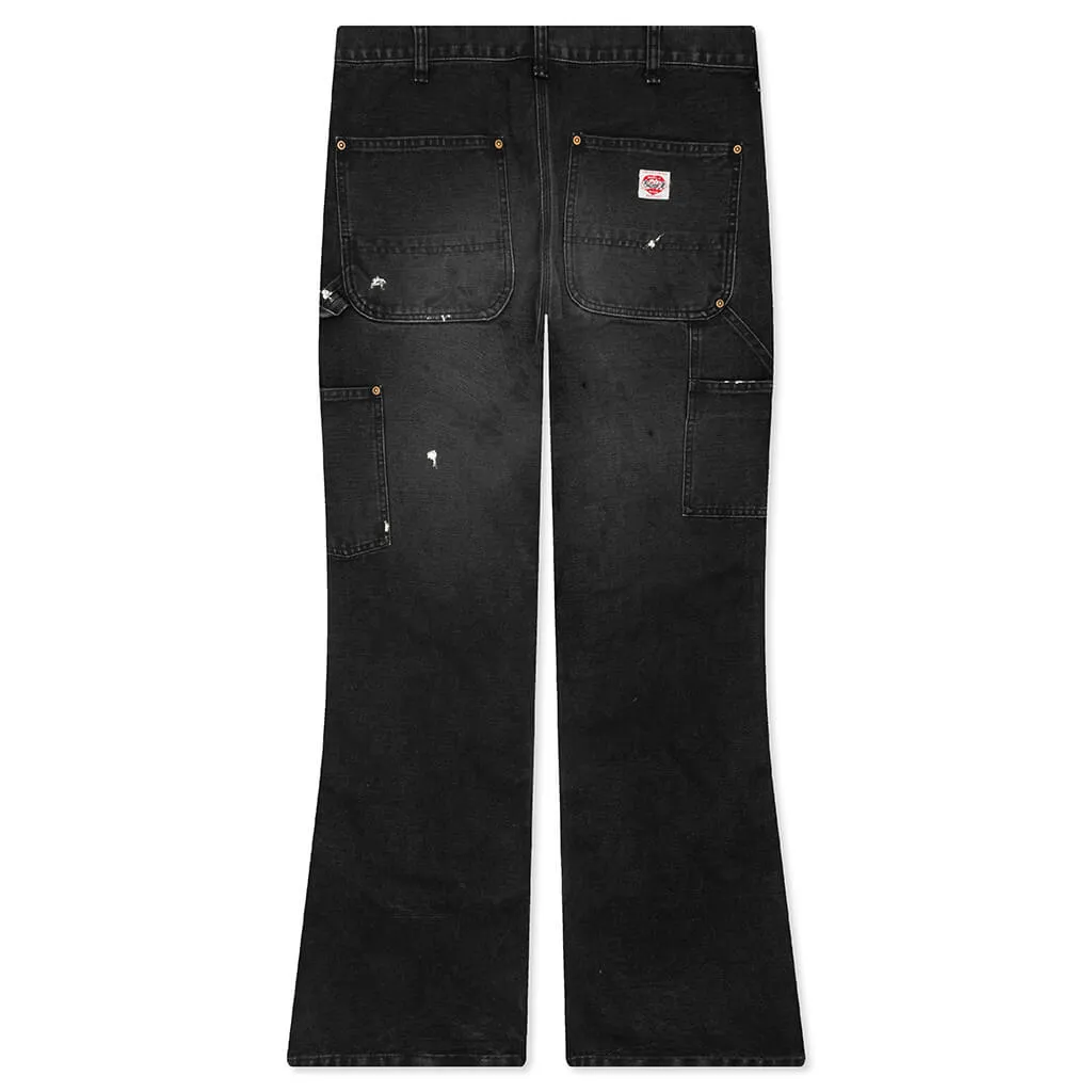 Double Knee Pants - Black