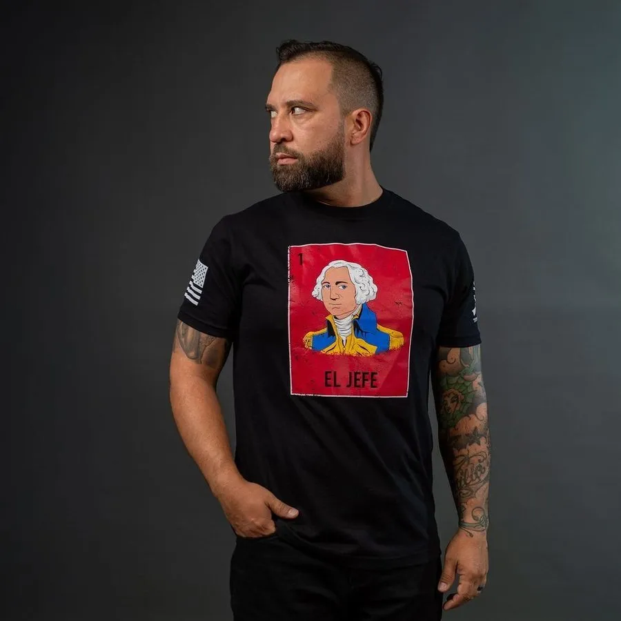 El Jefe T-Shirt - Black