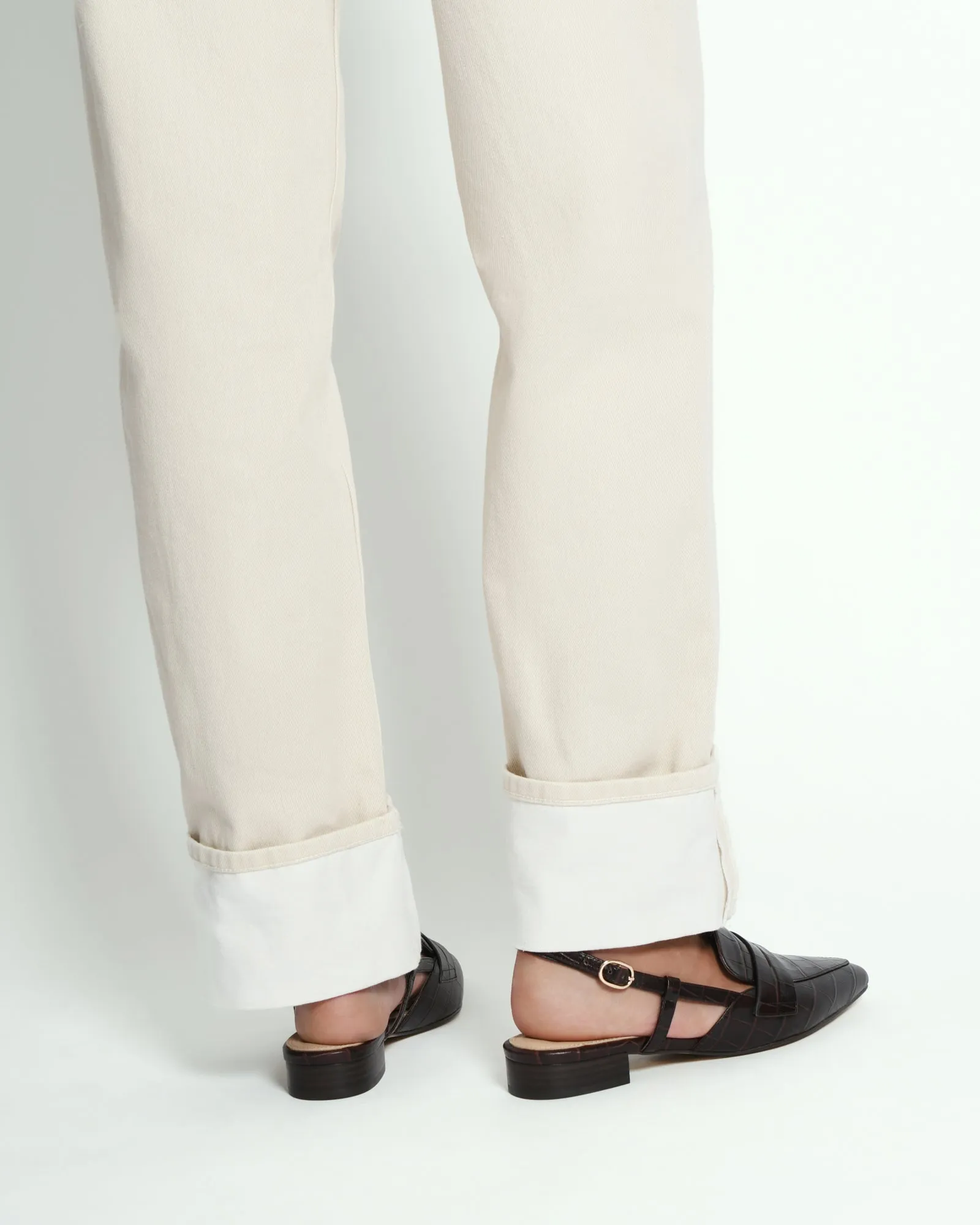 ELOISE DRESS FLATS CHOCOLATE CROC