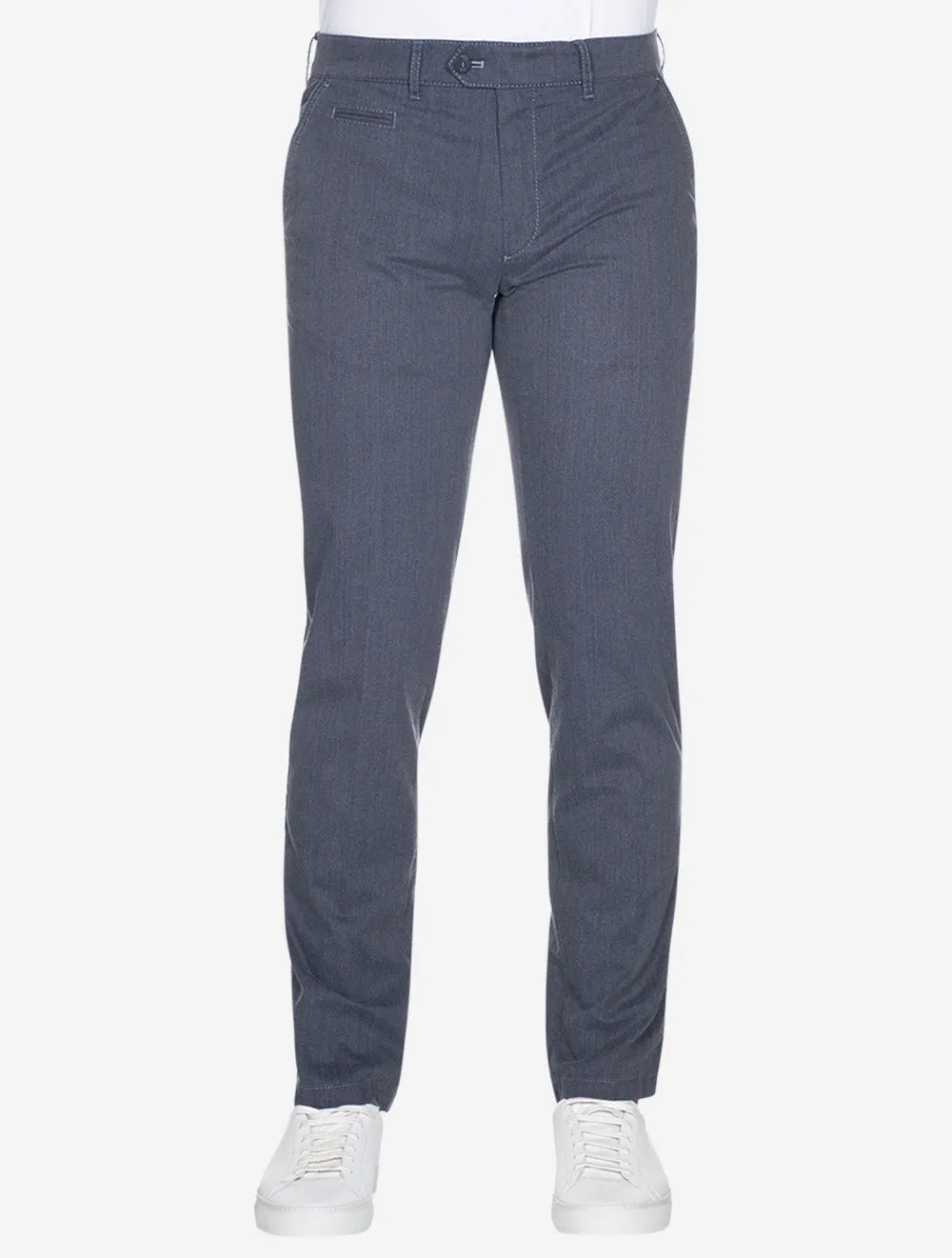 Everest Textured Chino Blue