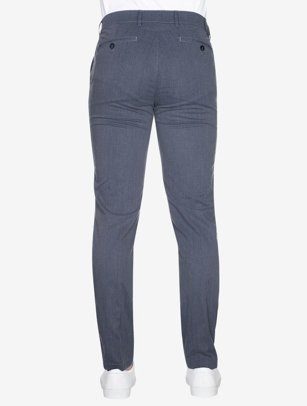 Everest Textured Chino Blue