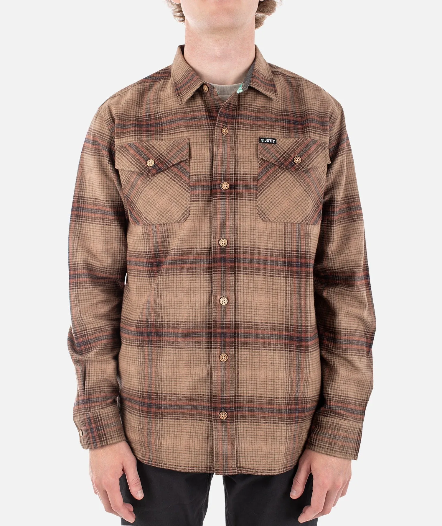 F25 Breaker Flannel - Tan