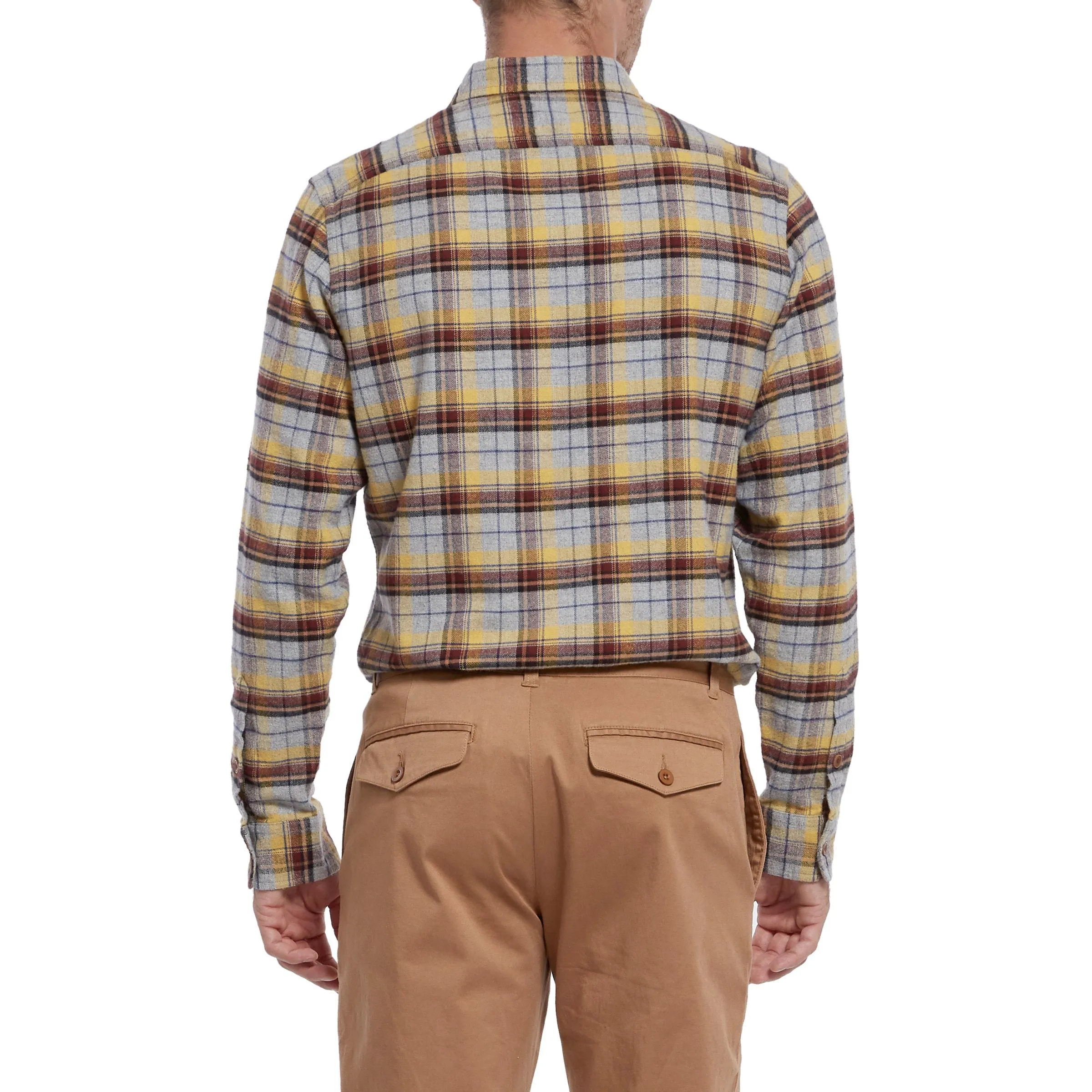 Falmar Vintage Flannel - Yellow Plaid (Final Sale)*