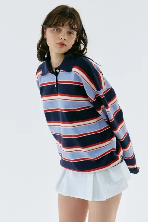 Flynn Stripe Collar Sweater