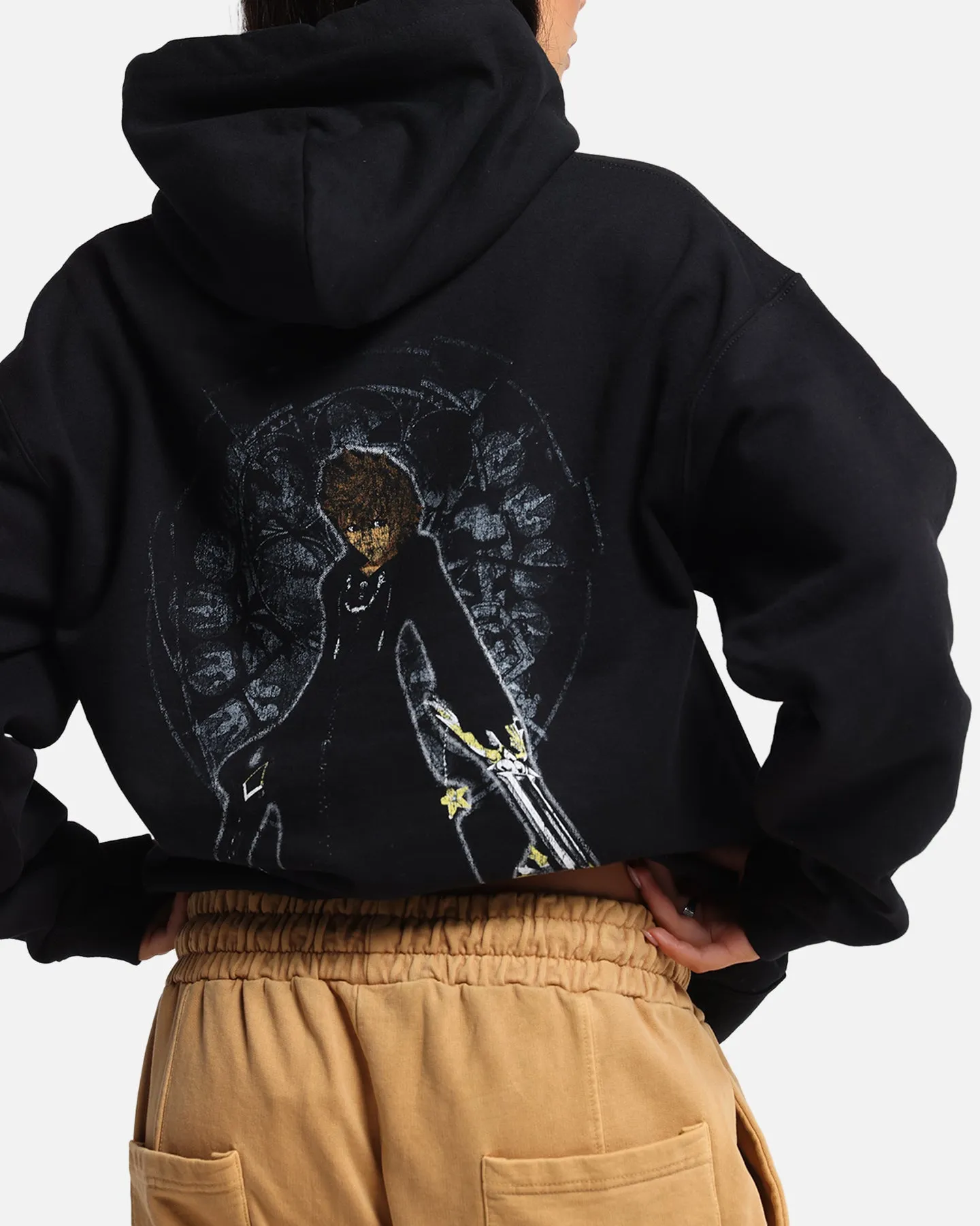 Goat Crew Disney Kingdom Hearts Roxas Hoodie Black