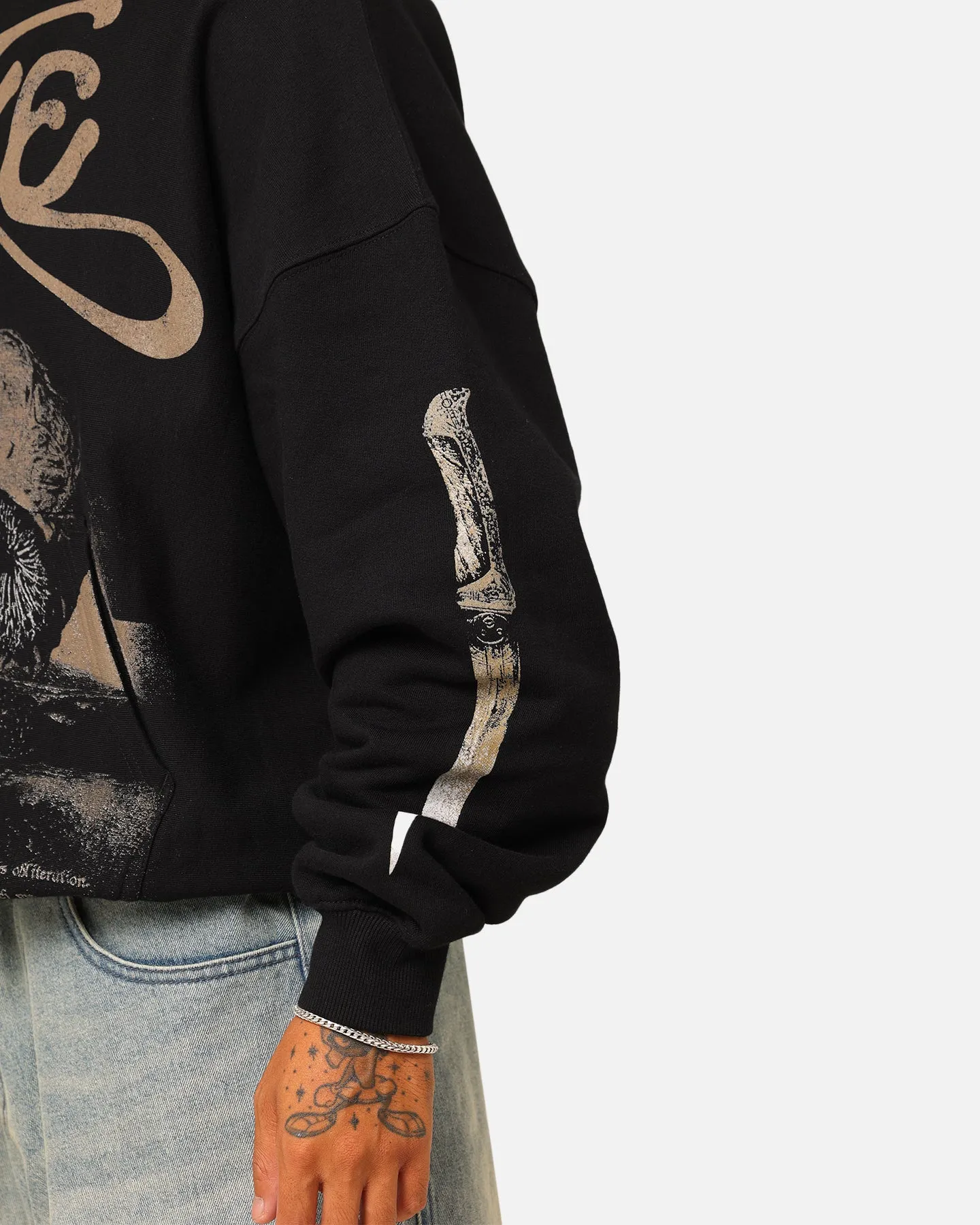 Goat Crew X Dune Heavyweight Hoodie Black